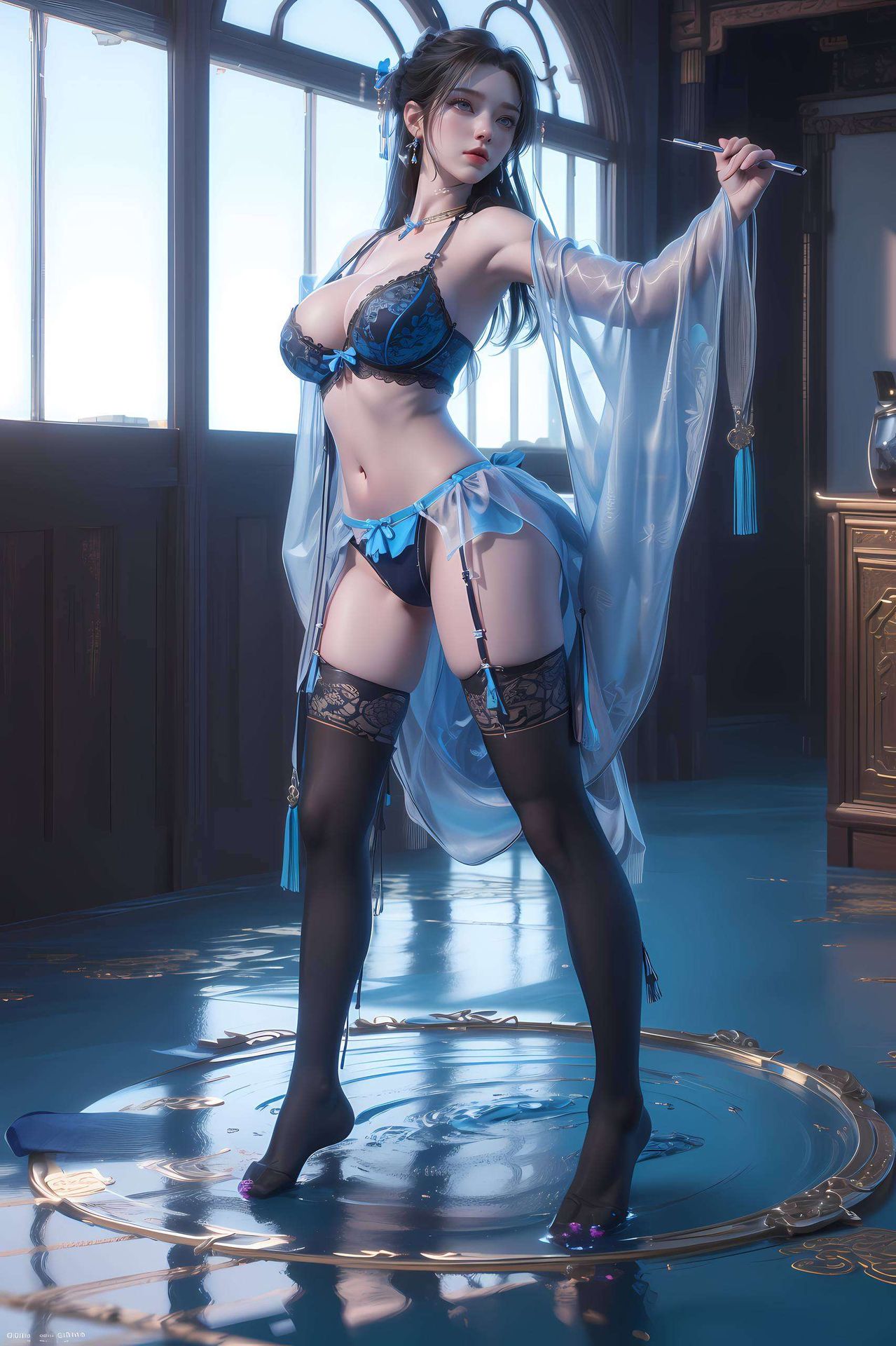 两位国漫界的璀璨星辰清漪与火灵儿