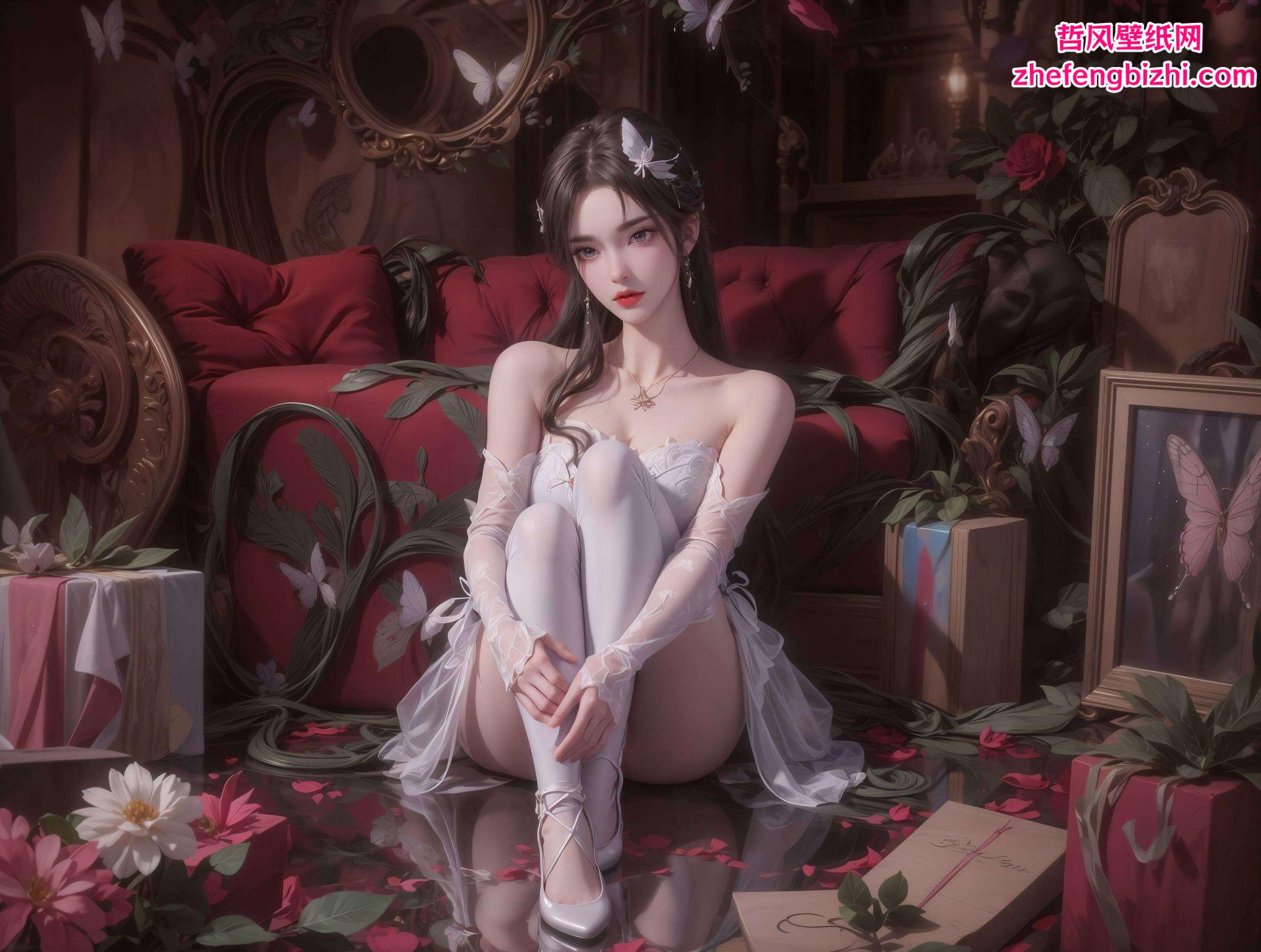 横屏呈现绿色背景对比强烈