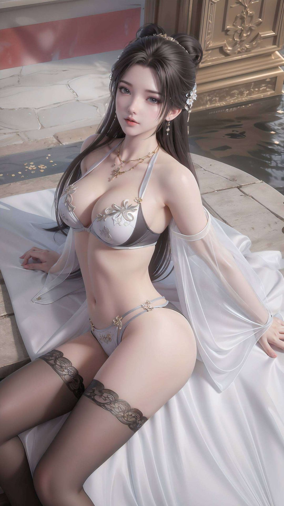 每一笔线条都如流水般灵动可爱中带着一丝优雅