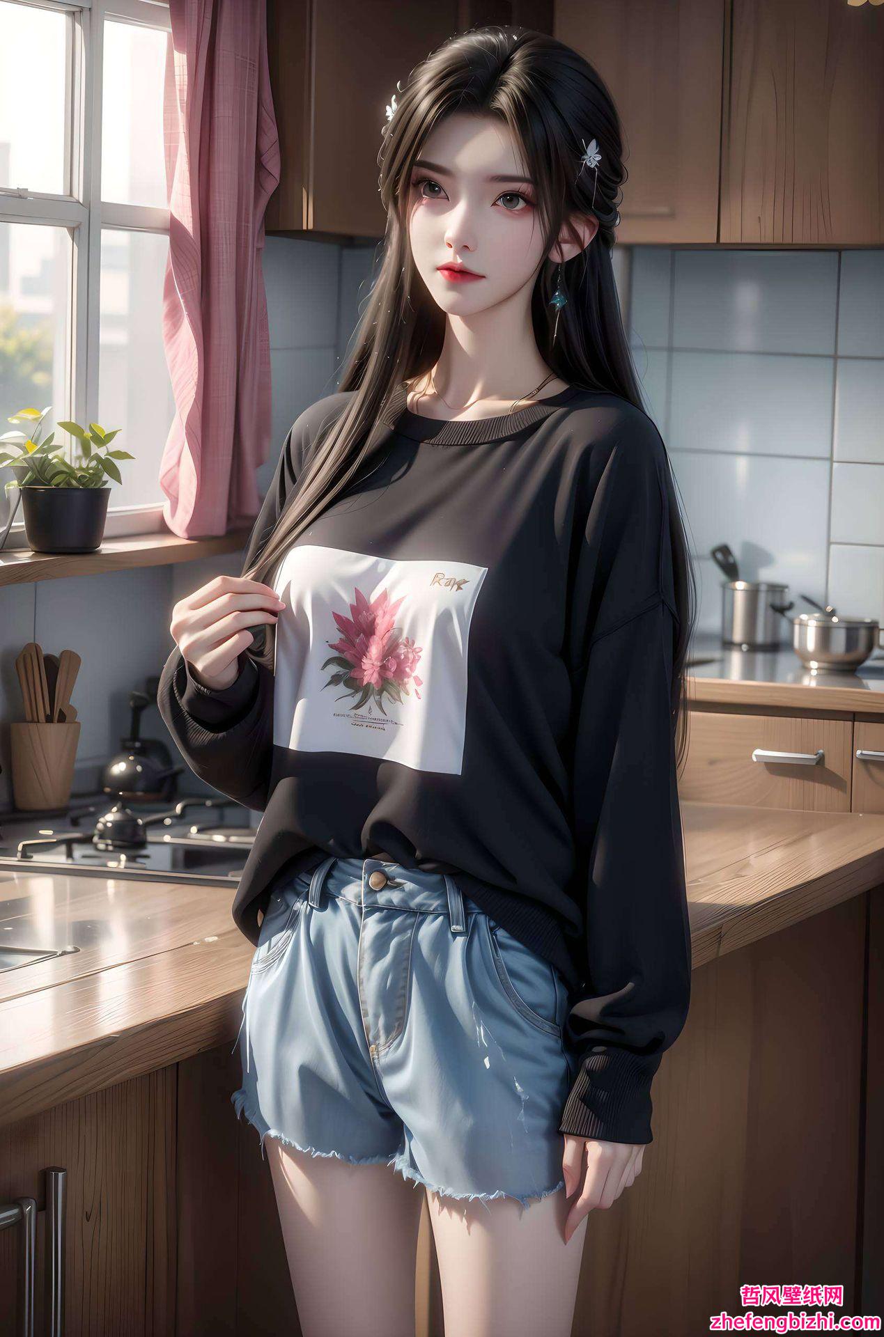 仿佛将角色置身于你的房间清漪这款高清精美的壁纸