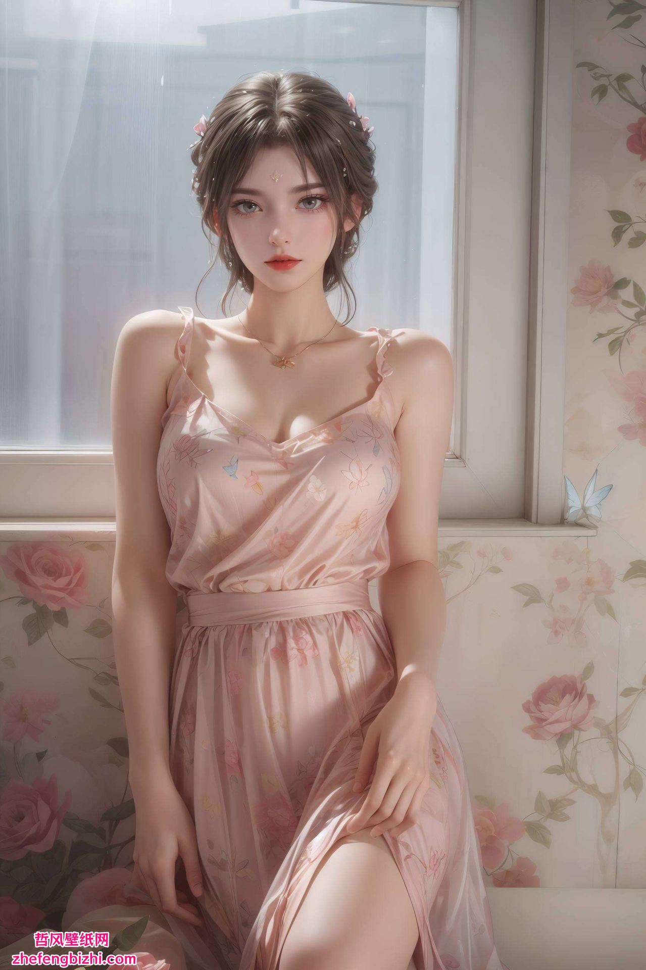桌面装饰图展现出角色的灵动与优雅高清画质