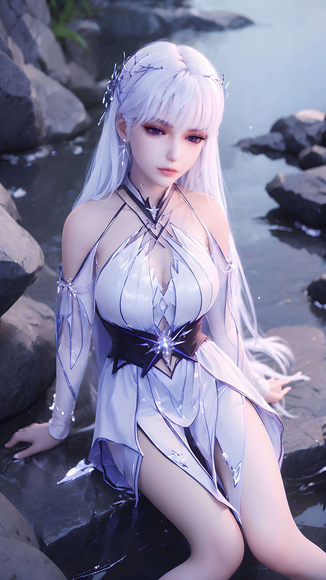 感受圣采儿的动漫壁纸图文之美！1080p分辨率呈现细腻美感