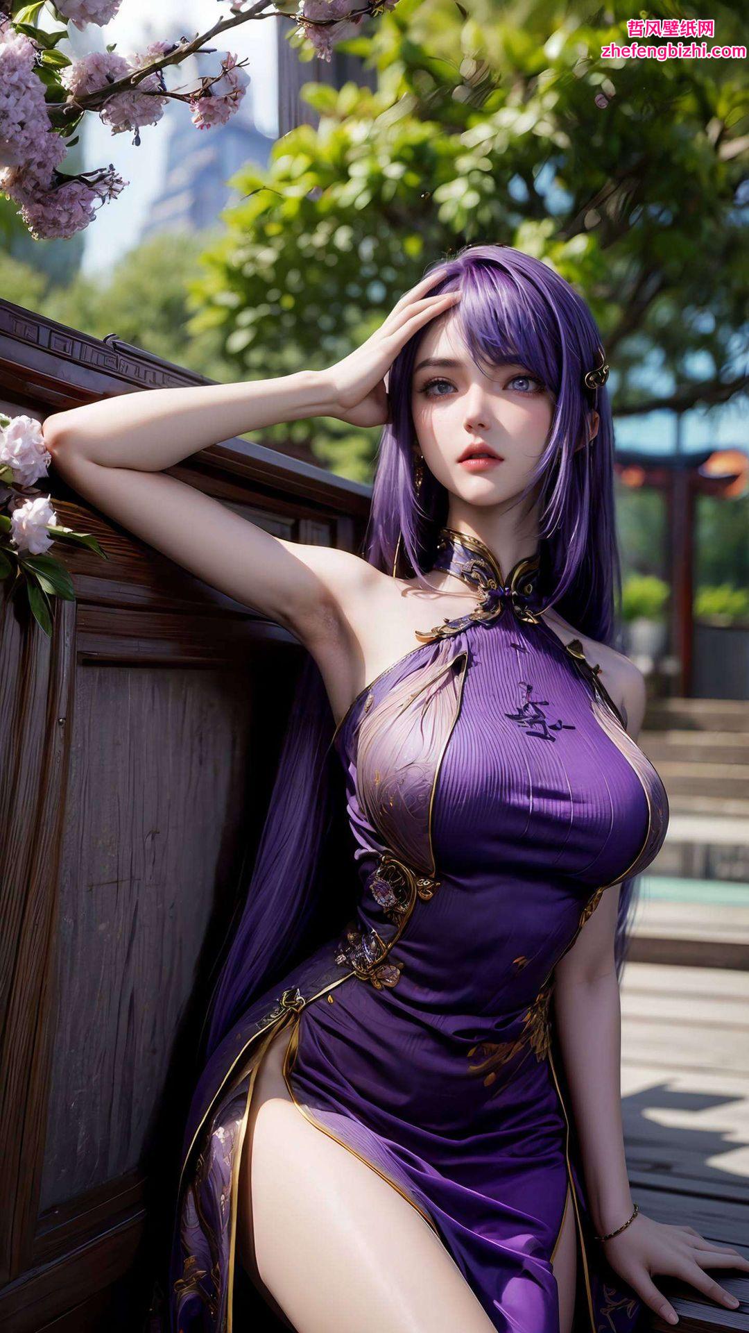 圣采儿影分身壁纸国漫美女古风尽显