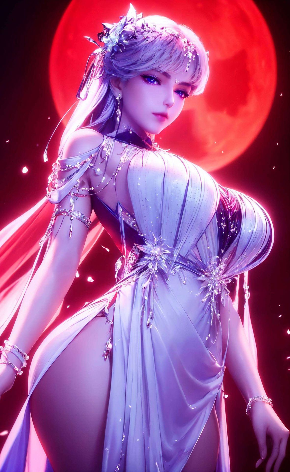 以高清画质亮相梦幻般的国漫女神圣采儿