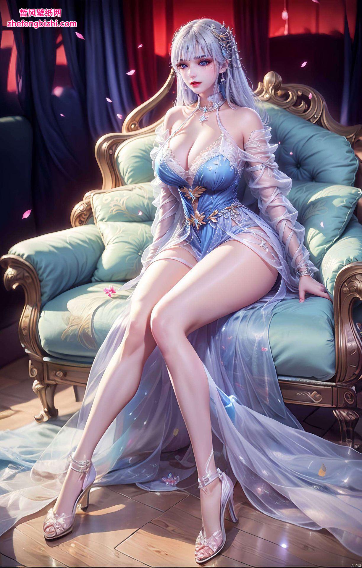 以圣采儿黄化形象为灵感细腻描绘