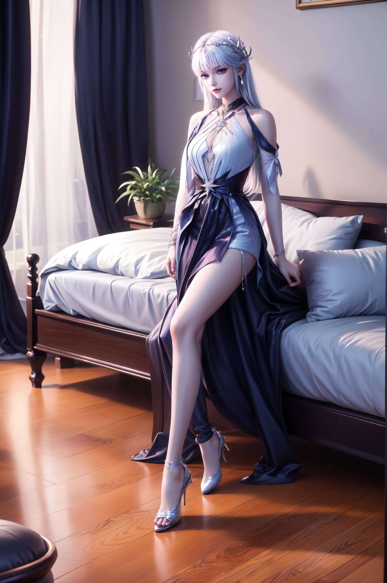 将圣采儿的美貌与神韵完美呈现国漫之美