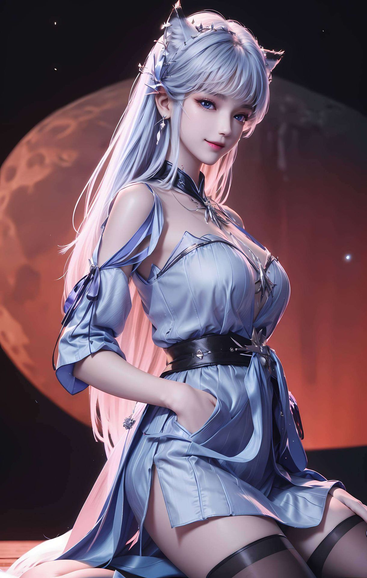 在这绚丽的国漫世界中成为你桌面上的永恒风景