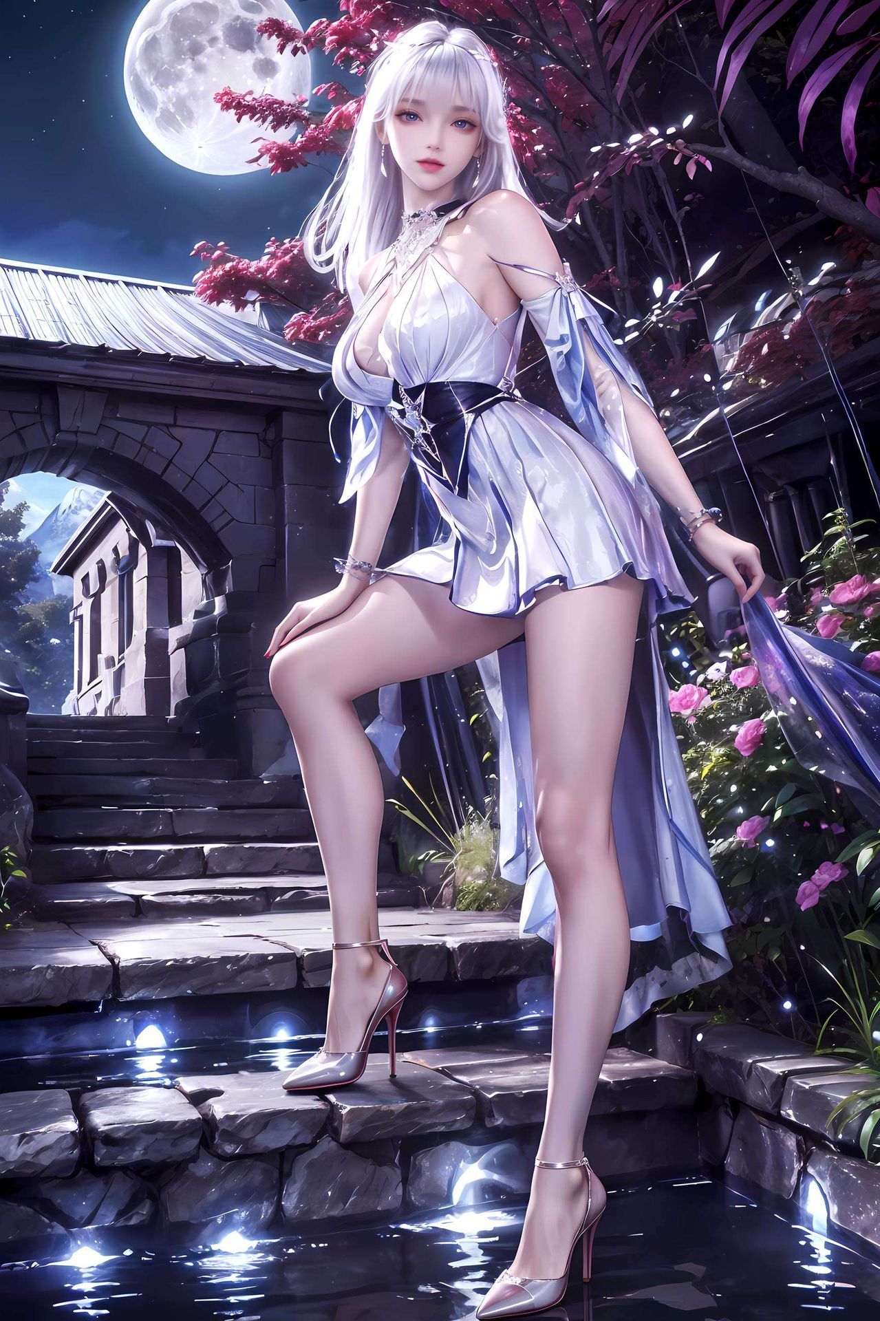 这款高清AI人物神态素材油画为你的手机增添一抹独特的艺术气息