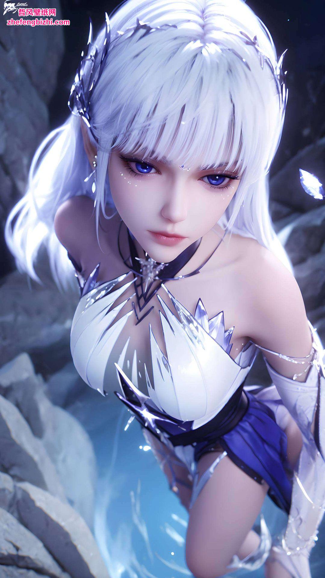 这款超精致的同人壁纸沉浸在圣采儿的魔法森林里