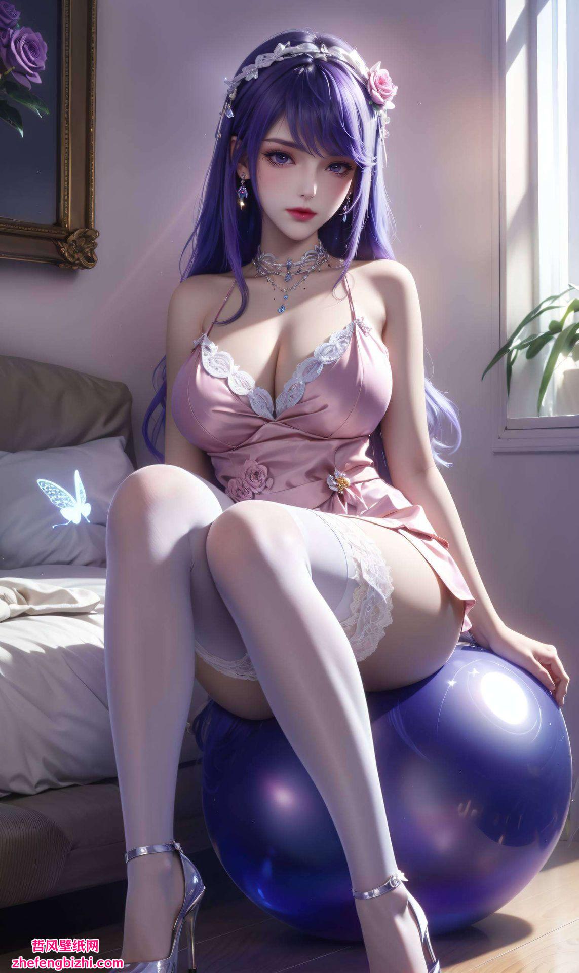 每一帧都精致细腻以圣采儿为主题的超还原2560p壁纸动画