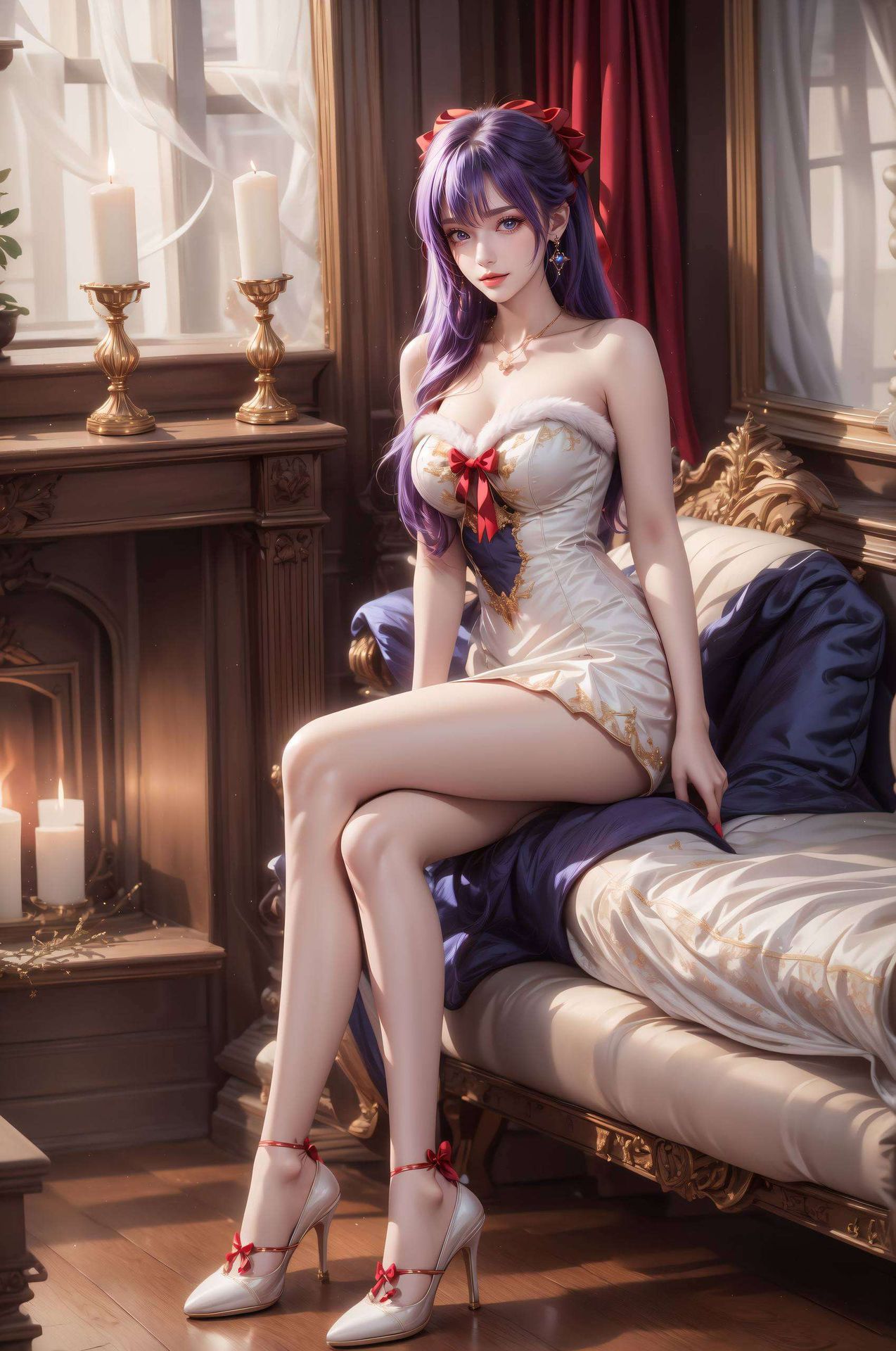 这款精美波西米亚风格的Win10宽屏壁纸以圣采儿超美照片为核心