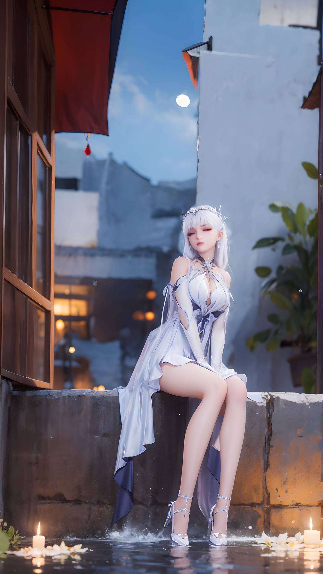 每一帧都是精致的艺术绘出国漫美女的别样风情