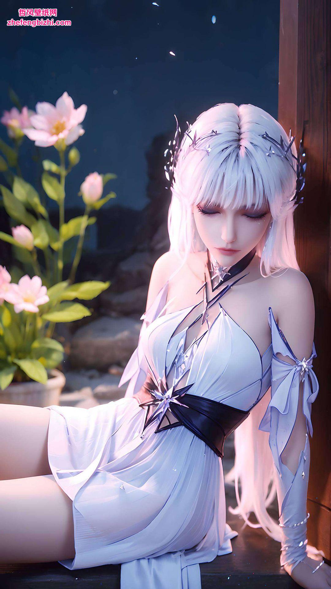 以细腻的笔触捕捉了圣采儿的灵动身姿圣采儿超清全屏壁纸高清：这款最新版苹果最美壁纸