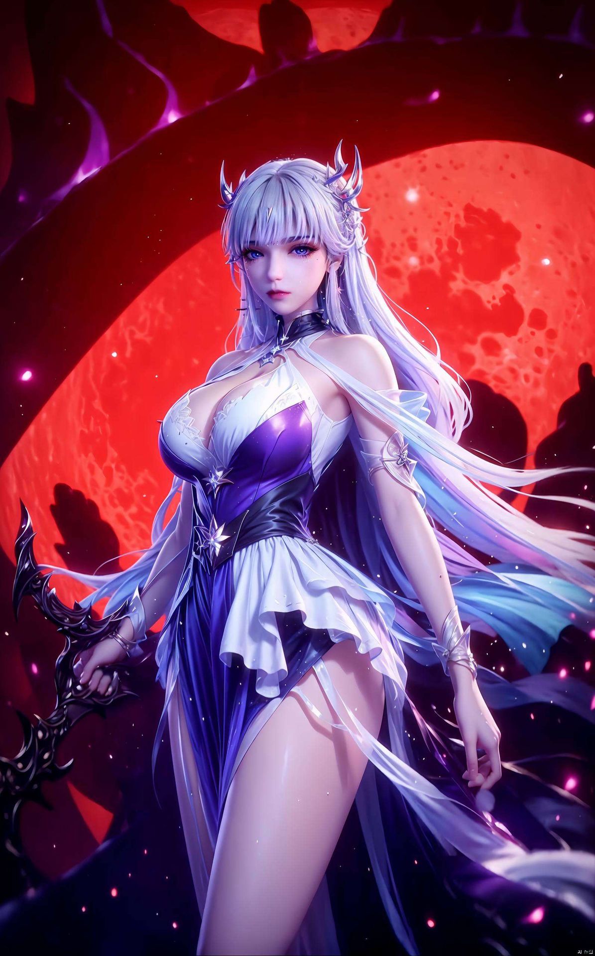 以圣采儿行礼图片为核心这款古香古色的国漫女主AI专集壁纸