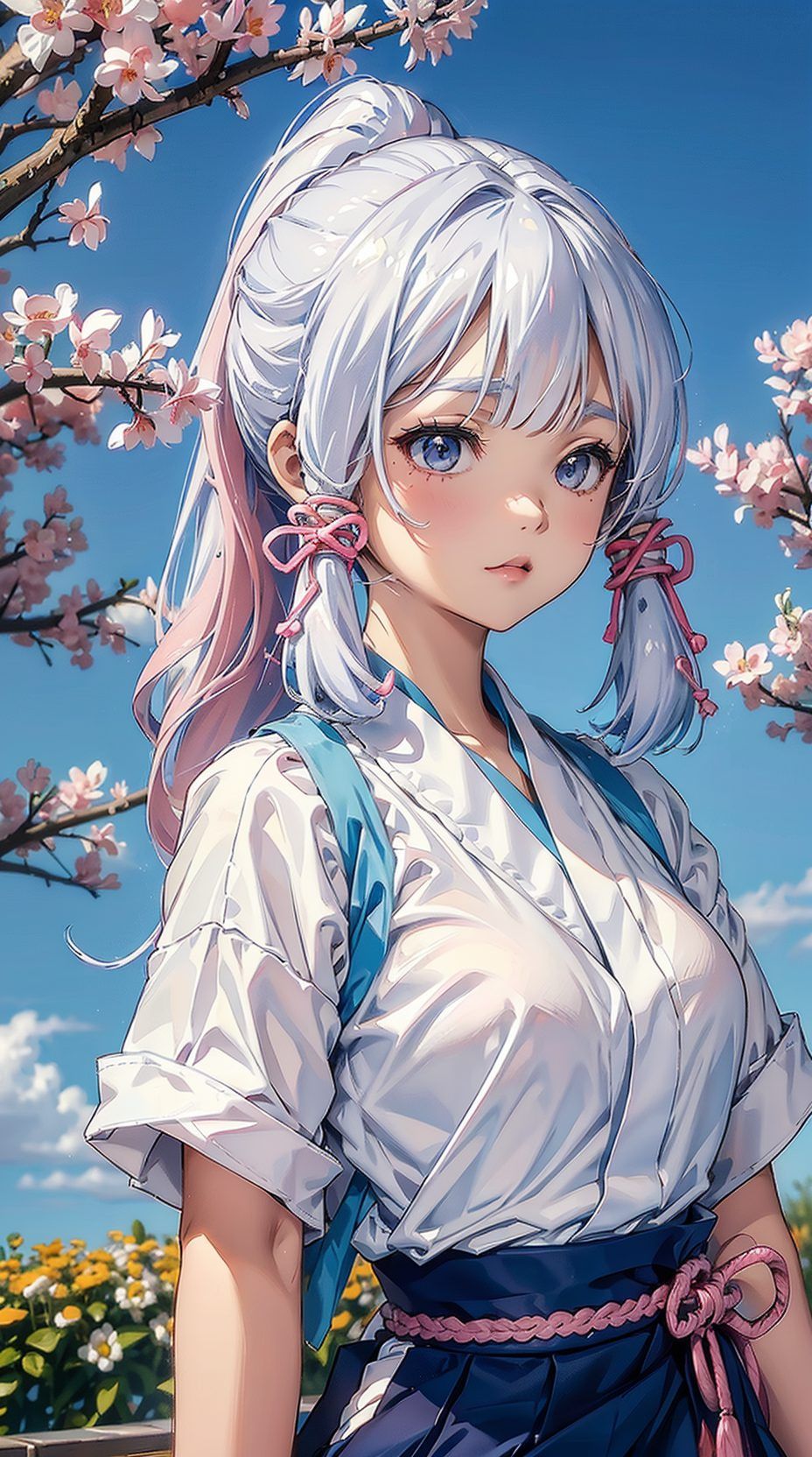 神里凌华稀有手机壁纸桌面主题国漫女神