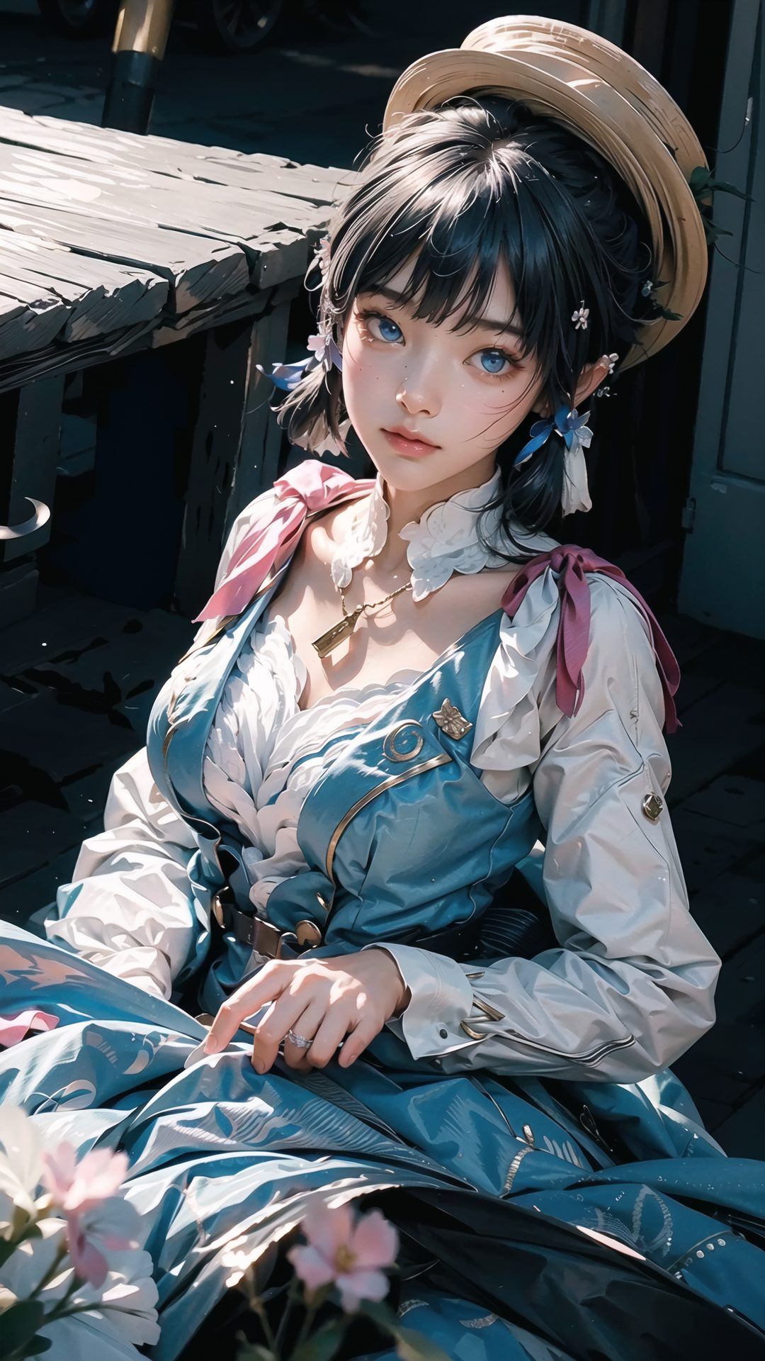 以她独有的jk风采神里凌华
