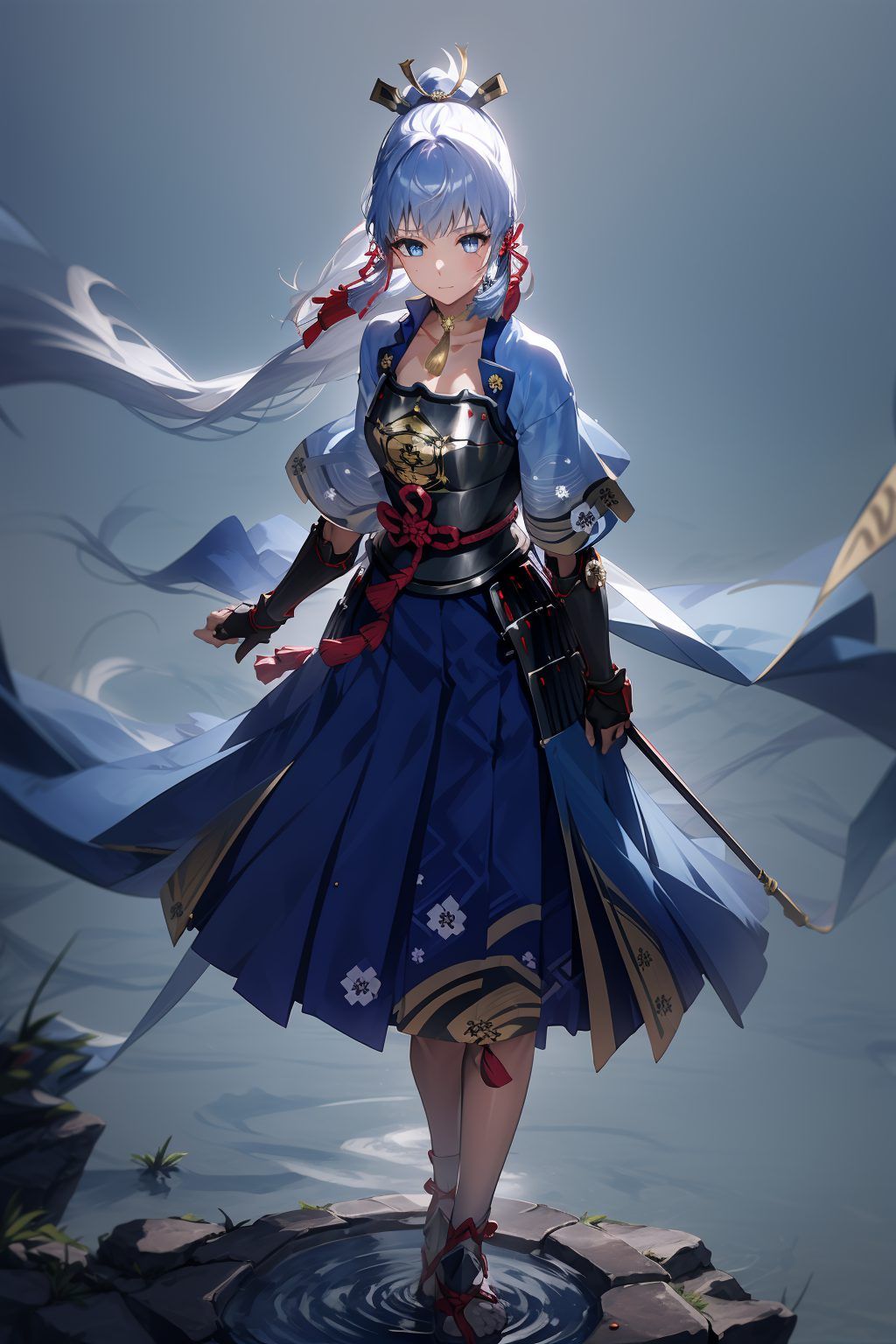 在这超高清的赛博朋克安卓桌面背景中凌华优雅的身姿