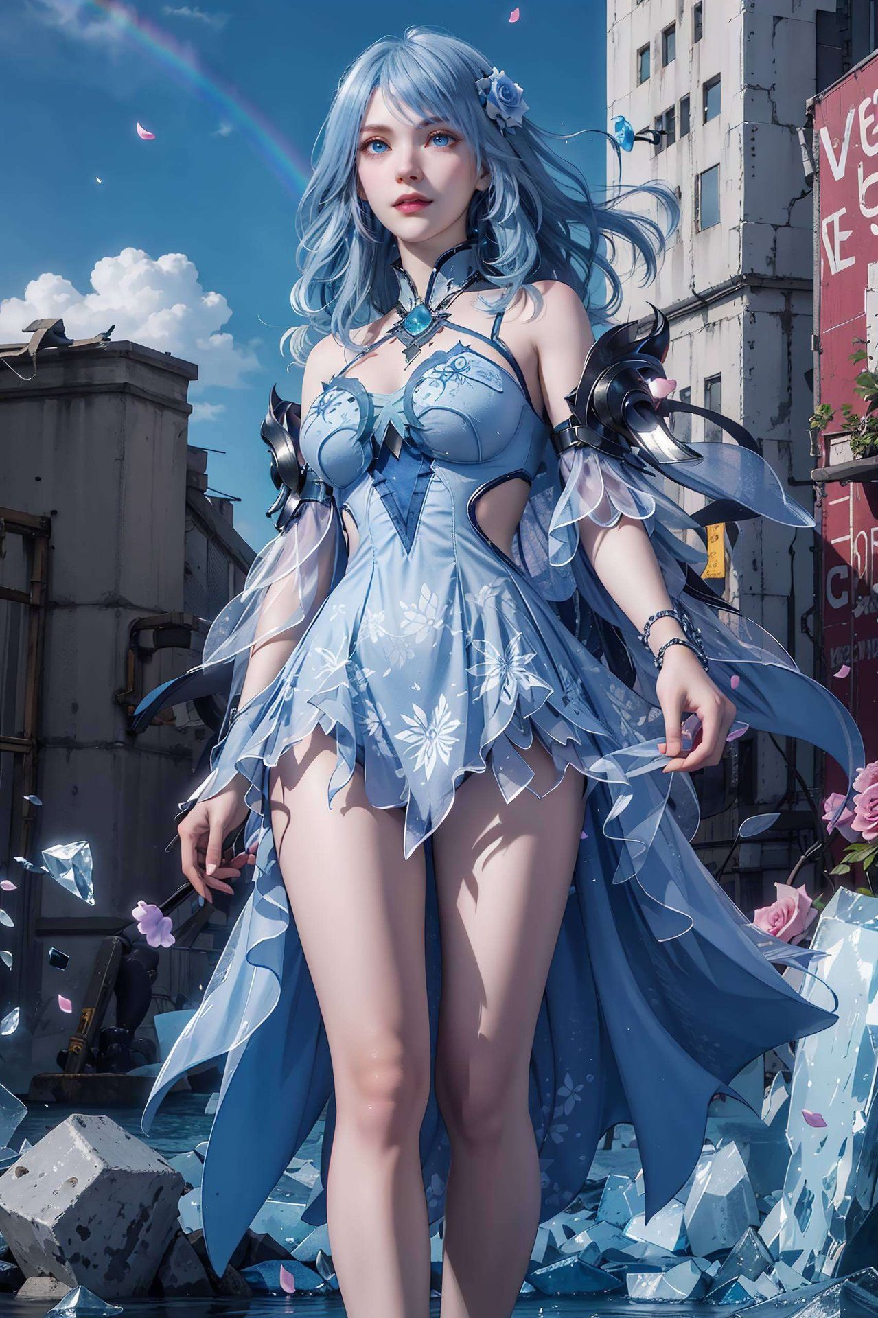 清丽脱俗的水冰儿她的每一次凝眸都如壁纸般令人沉醉