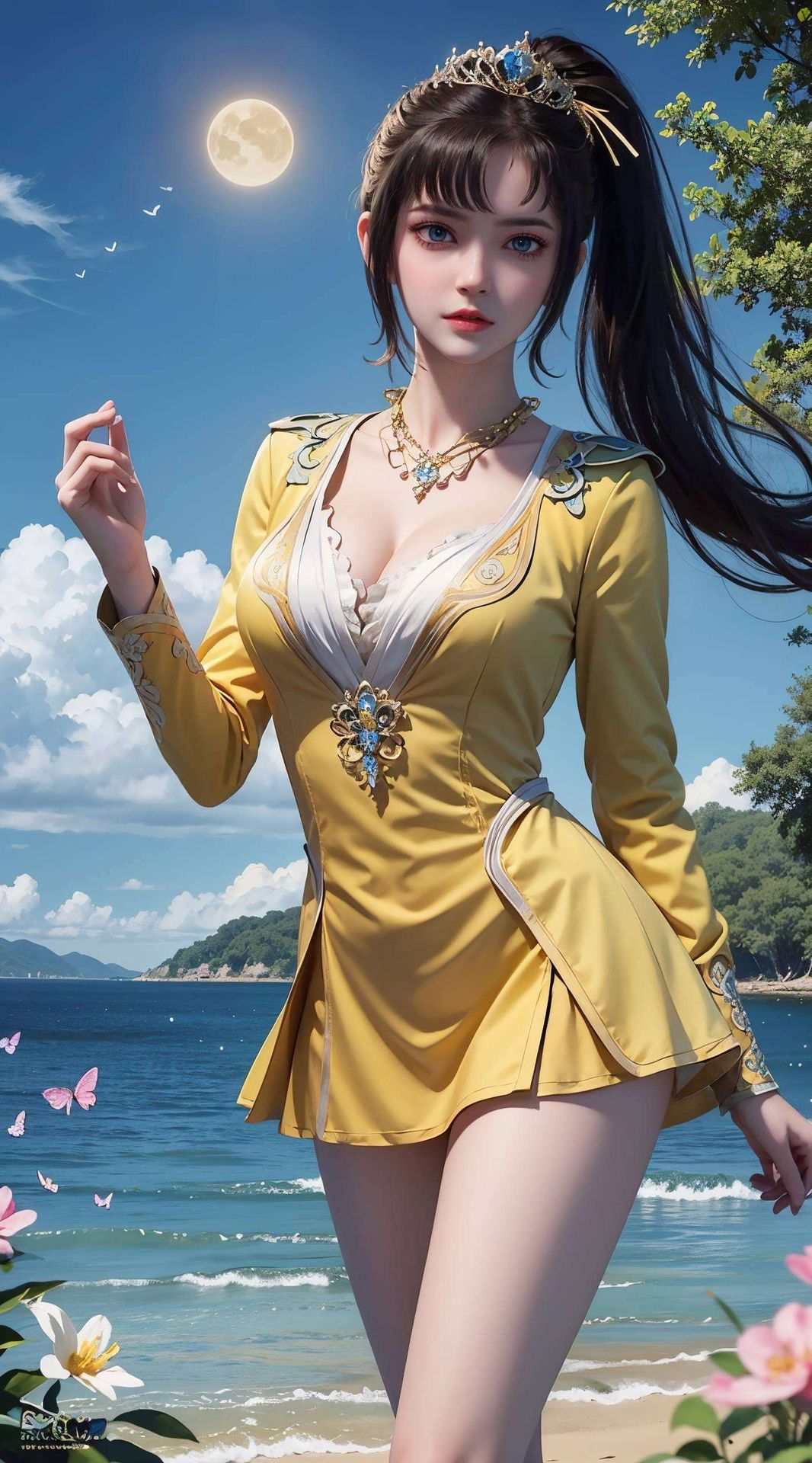 以国漫女主的灵动神韵司空千落英姿飒爽