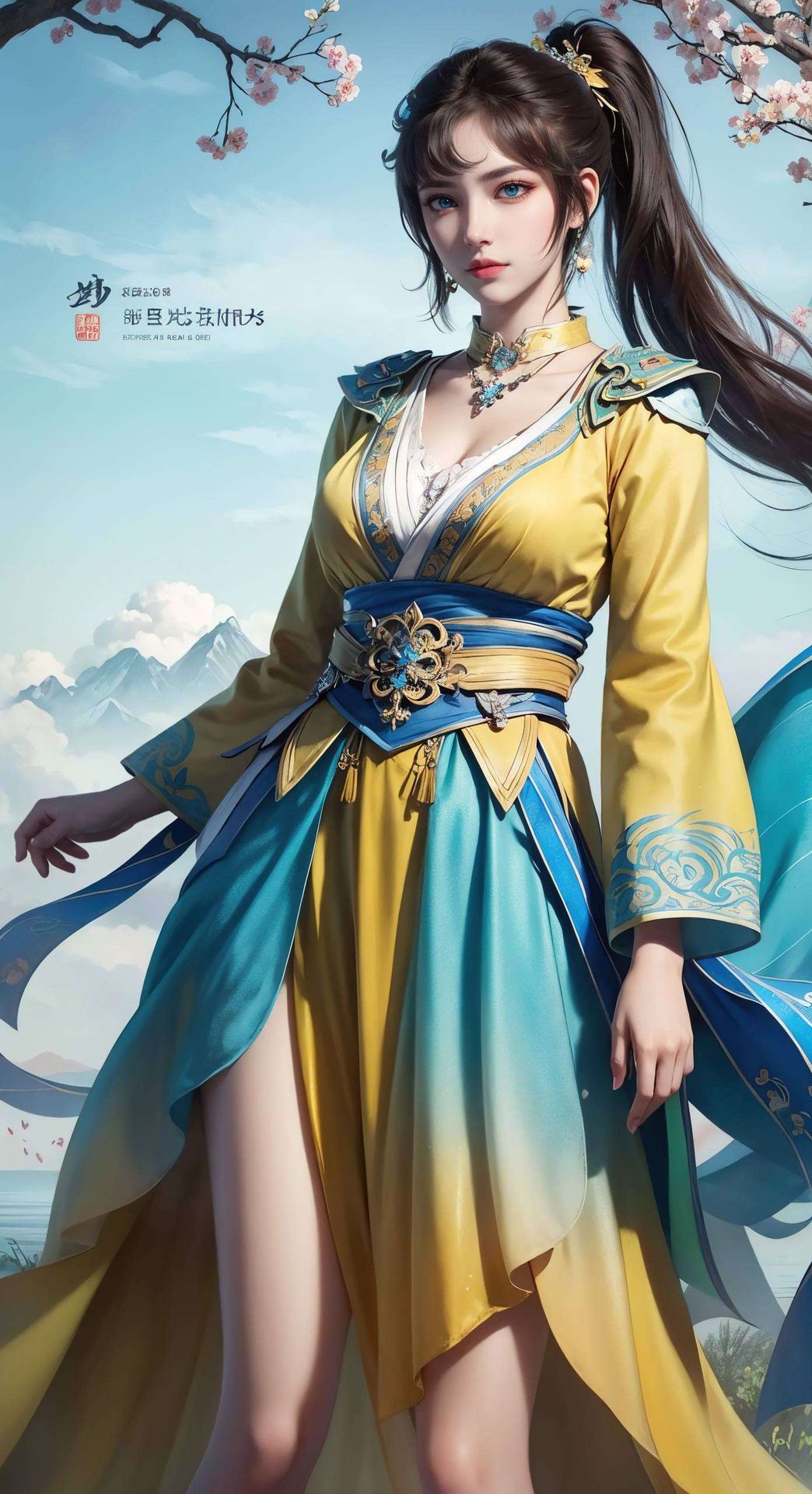 邂逅国漫美女司空千落细腻笔触勾勒出古典韵味