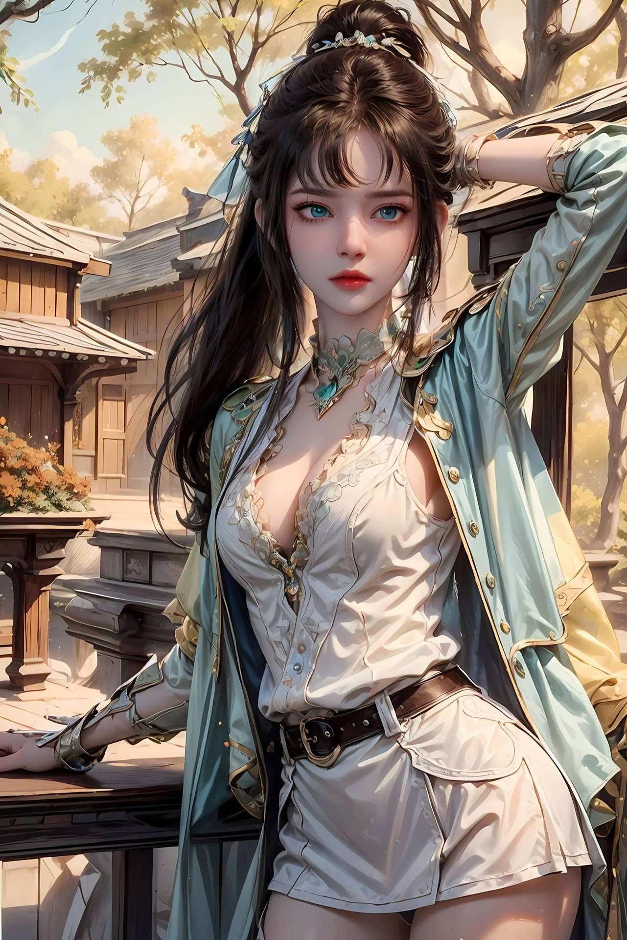 淡雅的色调中让人忍不住心生怜爱