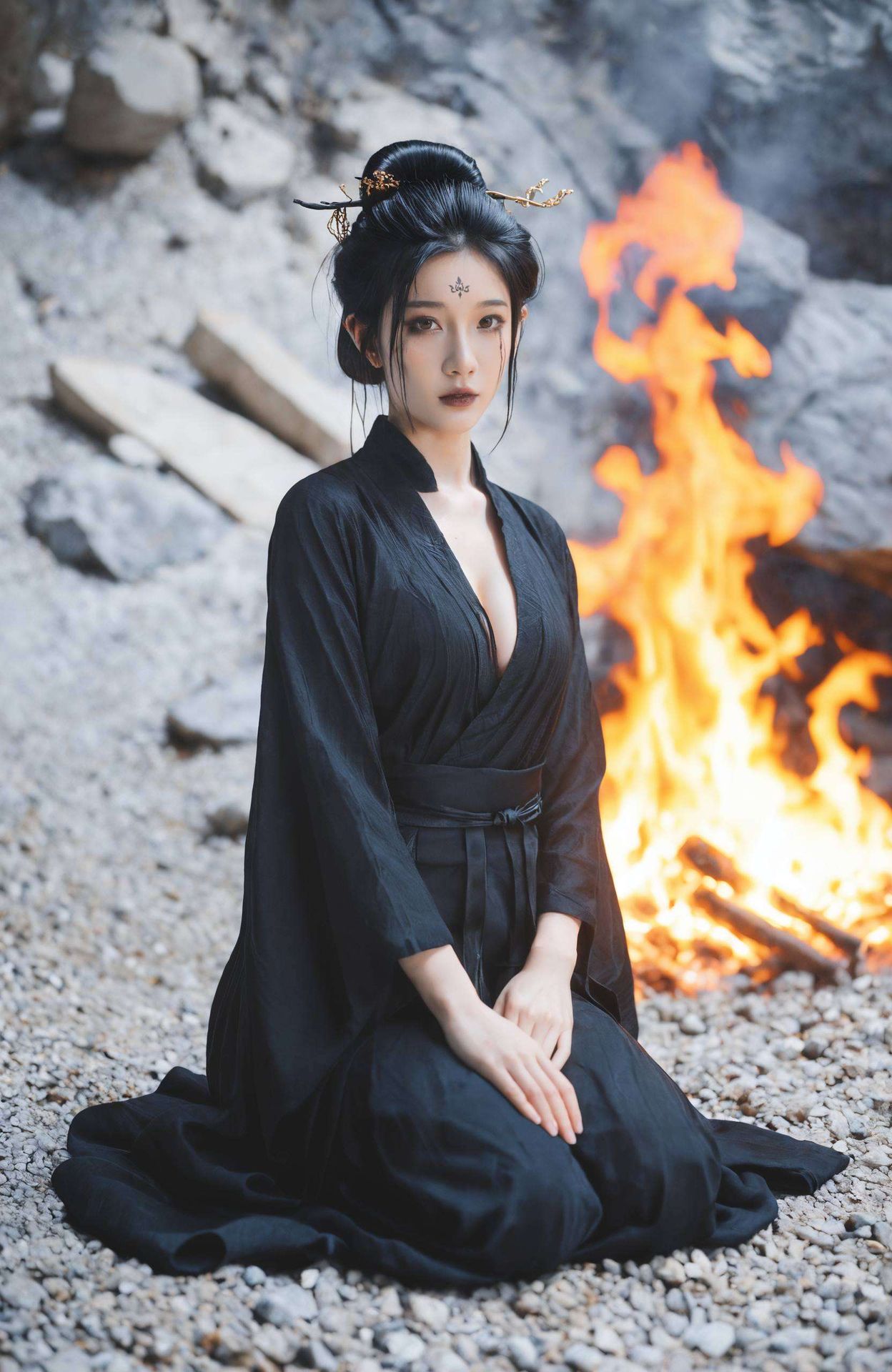 以黑神话悟空四妹为主题为你带来视觉盛宴