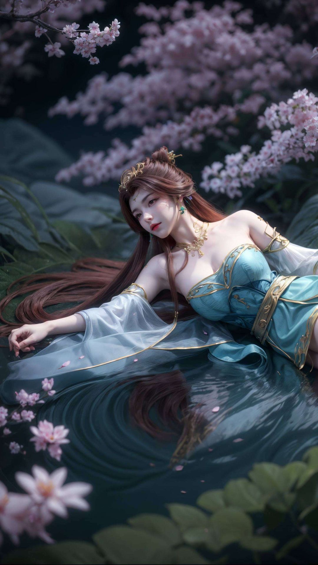 探索国漫新境界AI绘画带来超养眼的视觉盛宴！12岁的小画家苏灵韵