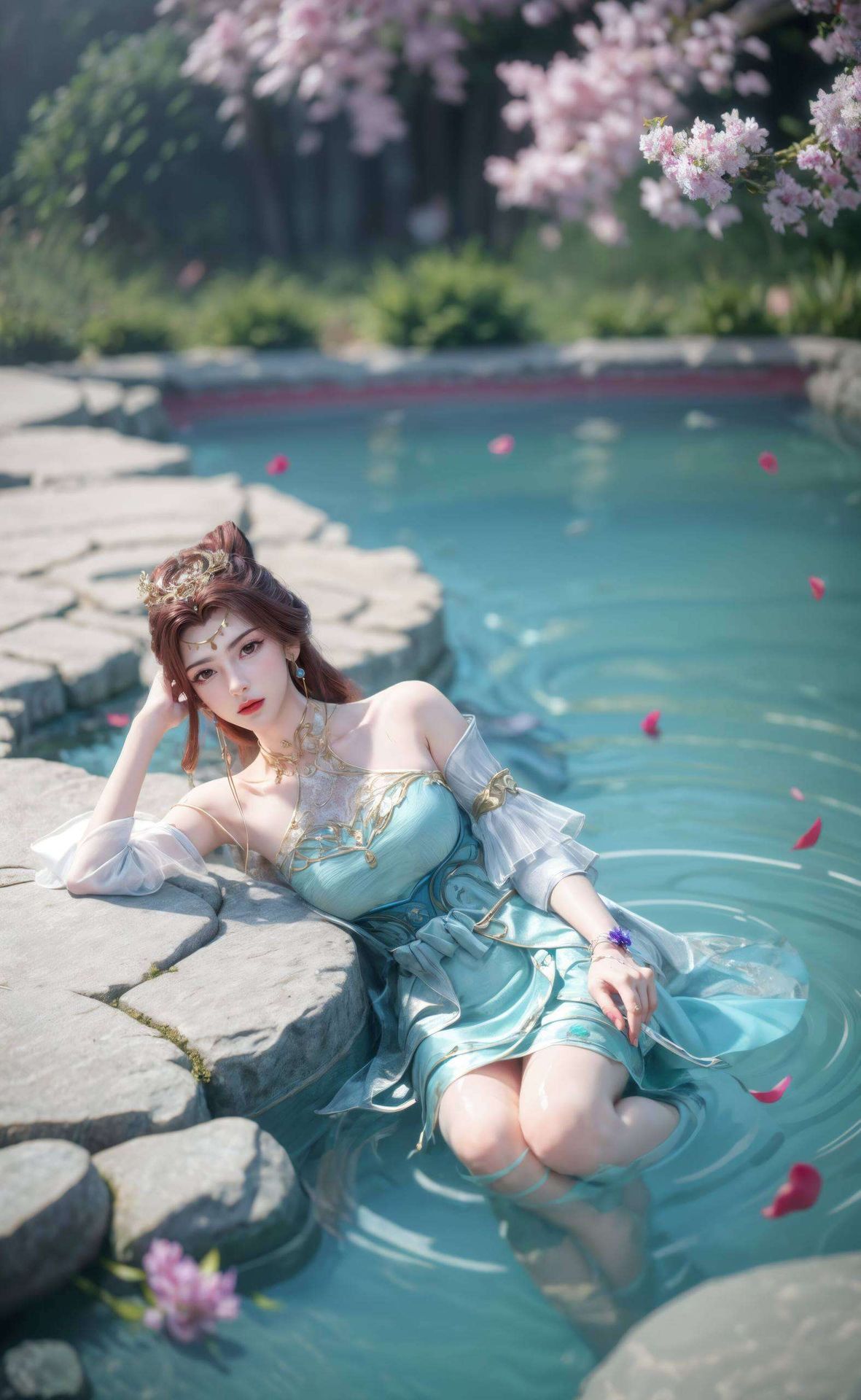 是每位动漫迷的桌面收藏不二之选将苏灵韵女神的睡衣图呈现得淋漓尽致