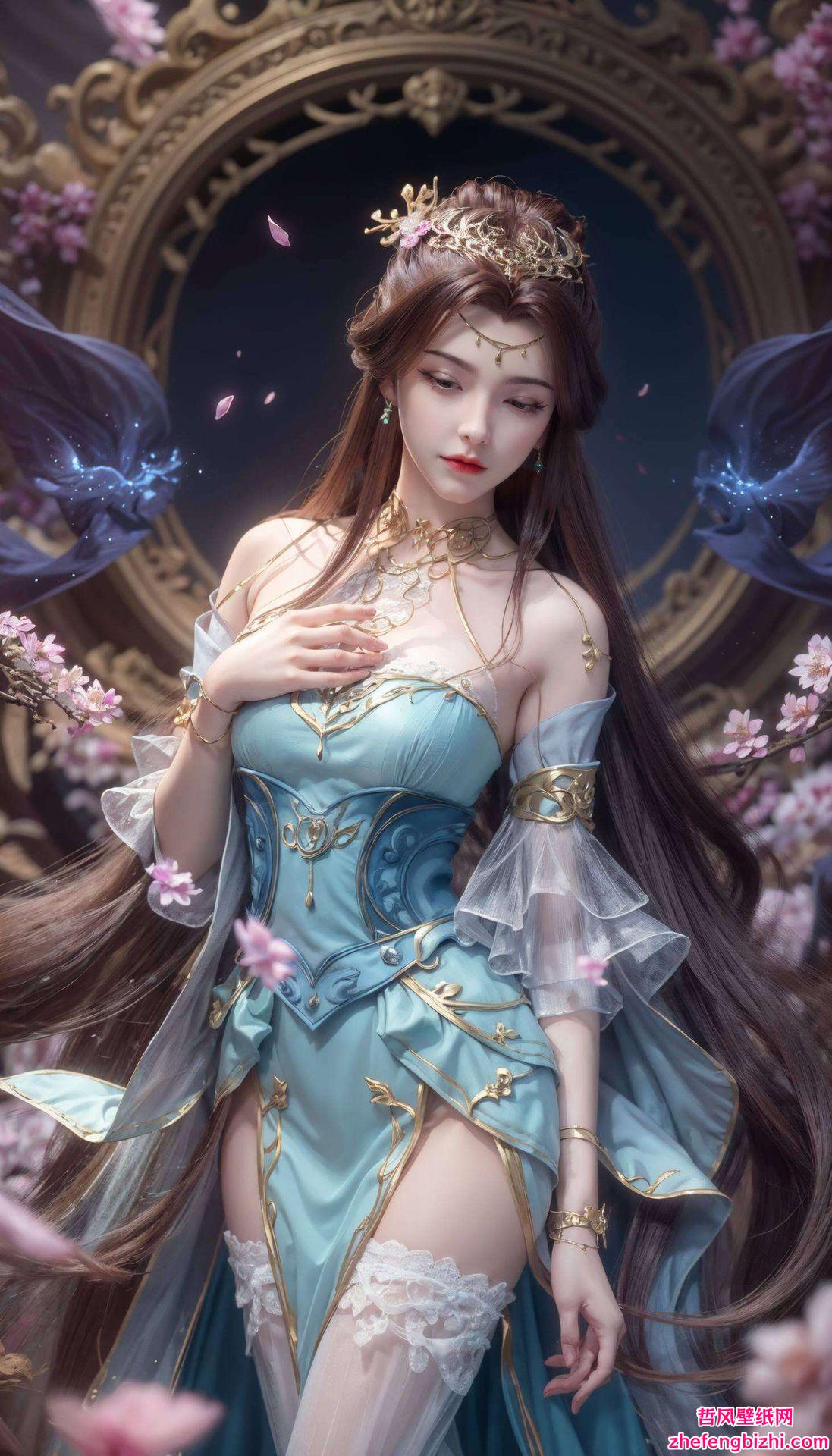 享受视觉盛宴以大佬手绘的苏灵韵为主角