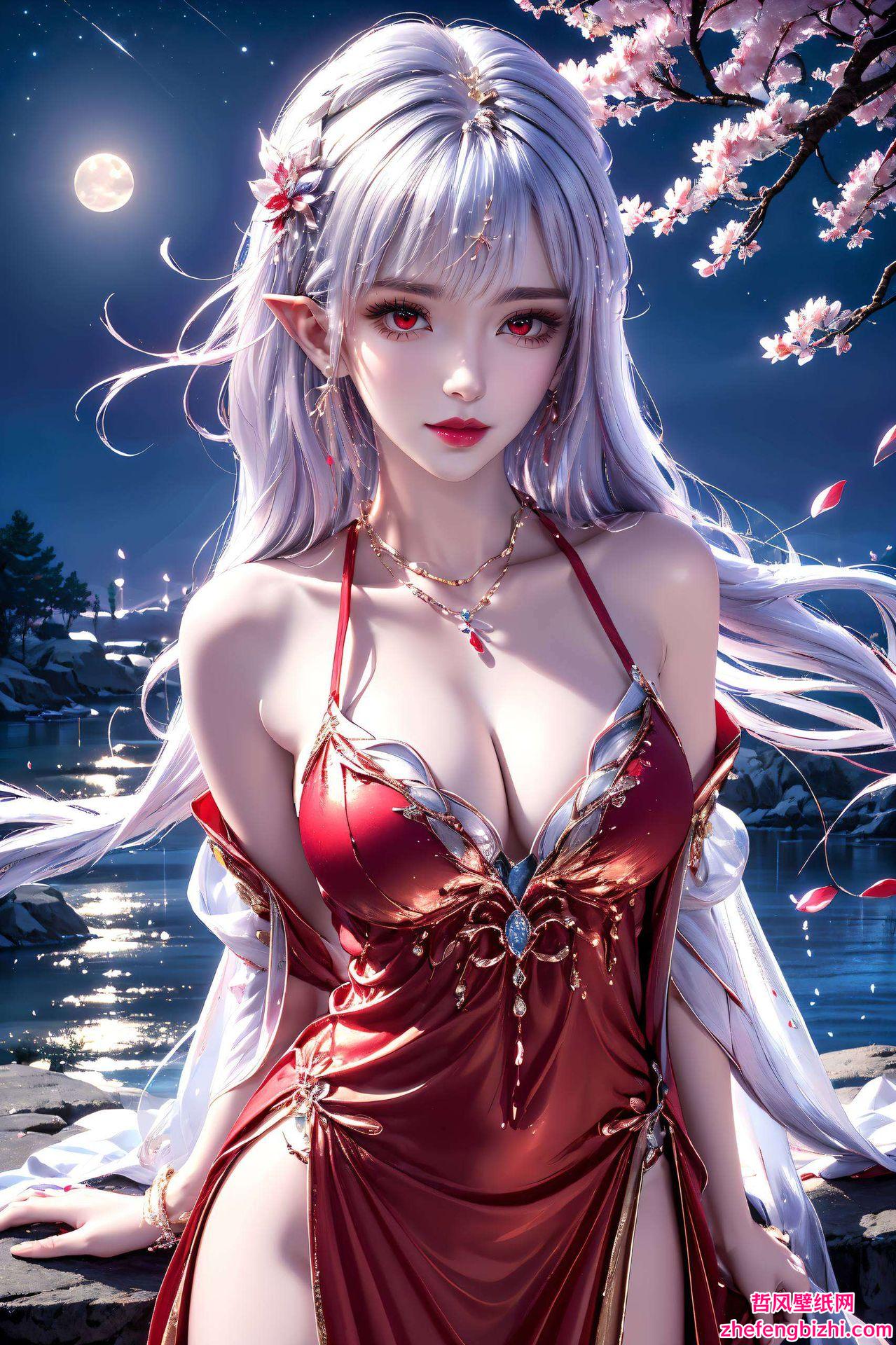 化作4K极简高清壁纸在这片静谧的夜幕下