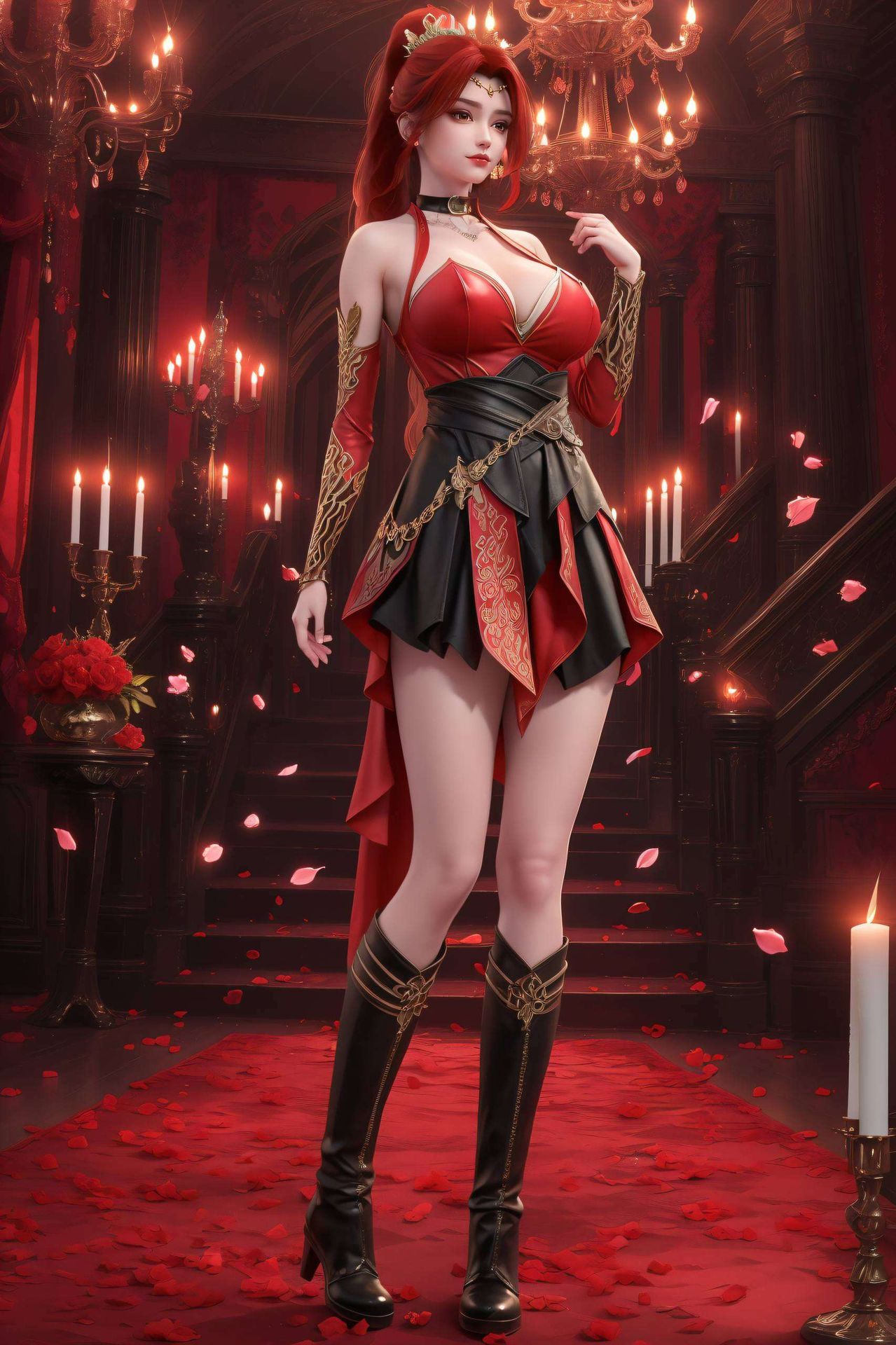 唐火儿壁纸唯美呈现对比强烈的色彩