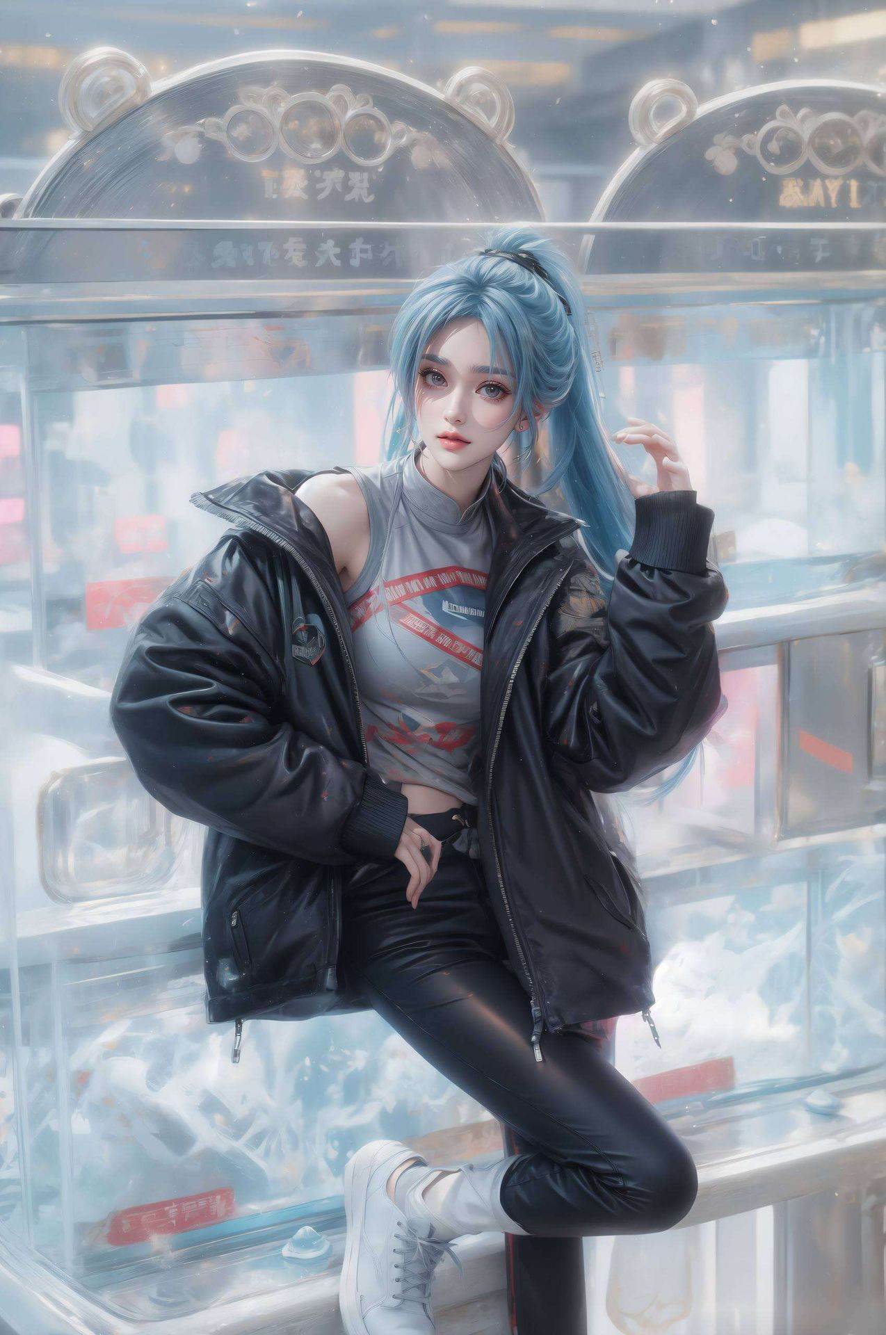 这款AI国漫壁纸简直超厲害！以国漫经典角色唐舞桐为主角打造出4K超清的唯美画面