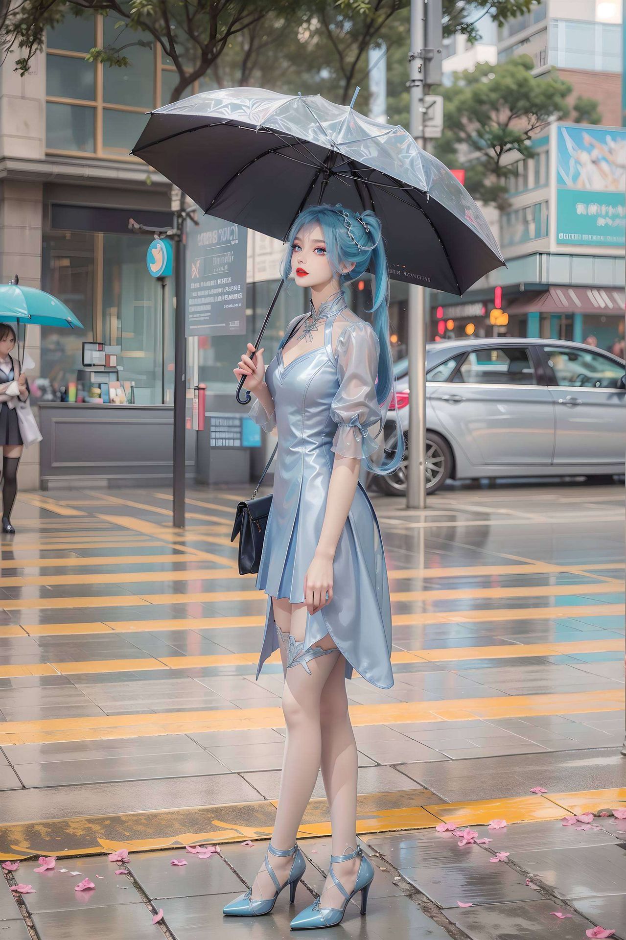 条纹元素与国漫风格完美融合感受国漫的魅力与活力！