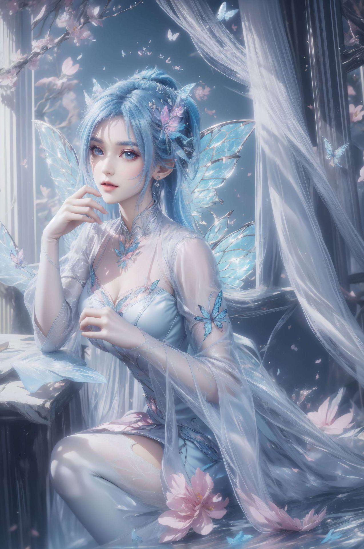 让优雅与力量并存为你打造专属的PC国漫女神壁纸