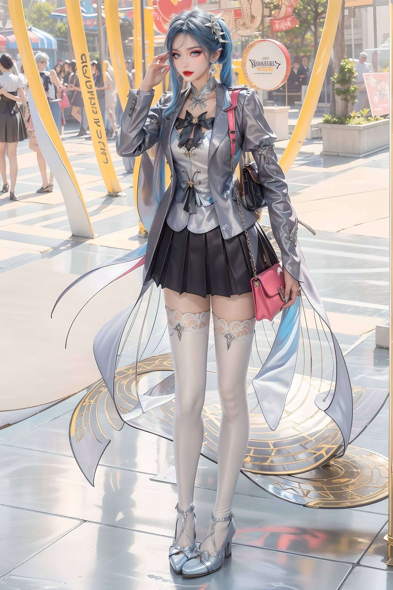 让每一次开机都充满惊喜高清壁纸映照她的风采