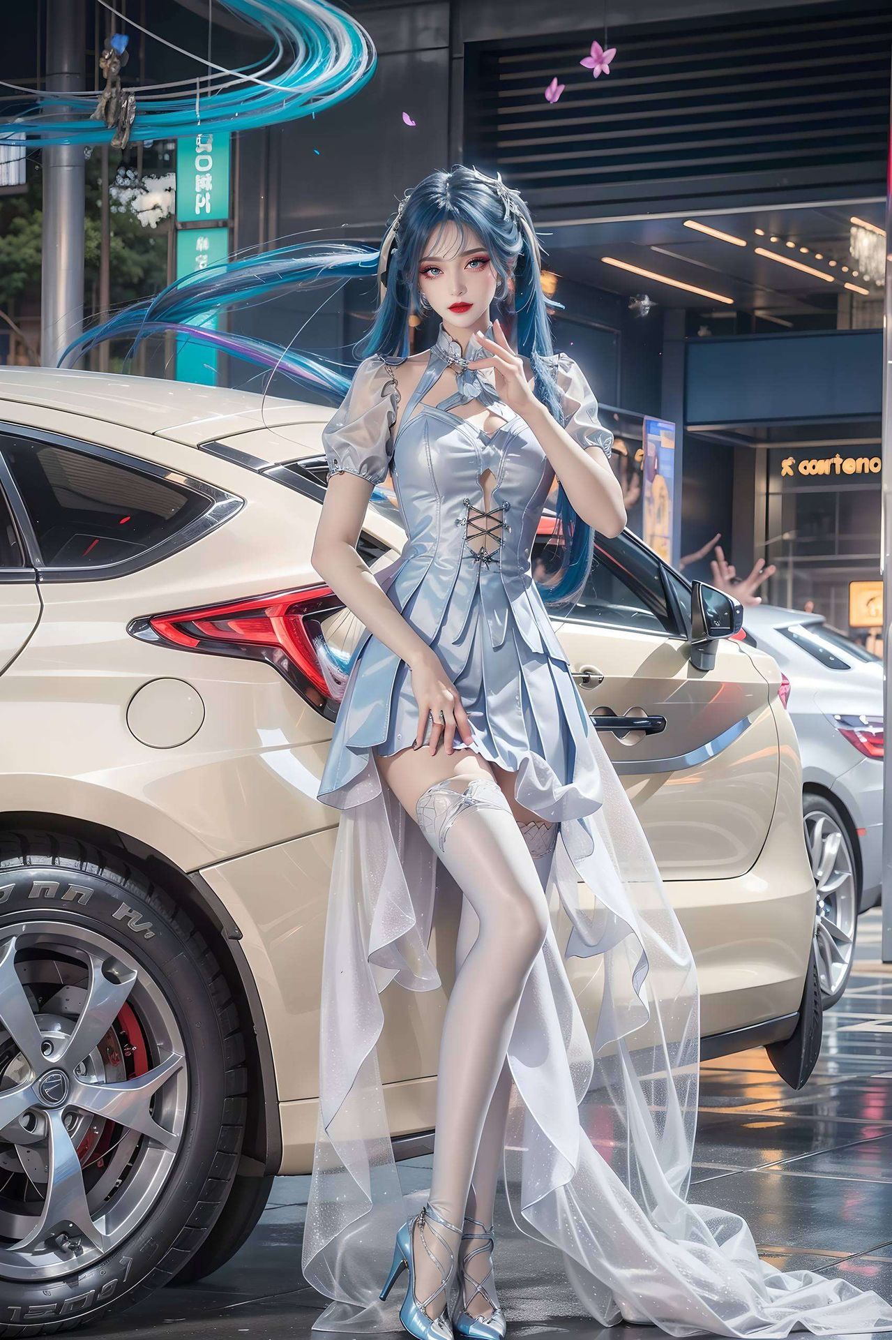 仿佛跃然屏上以国漫美女唐舞桐为主题