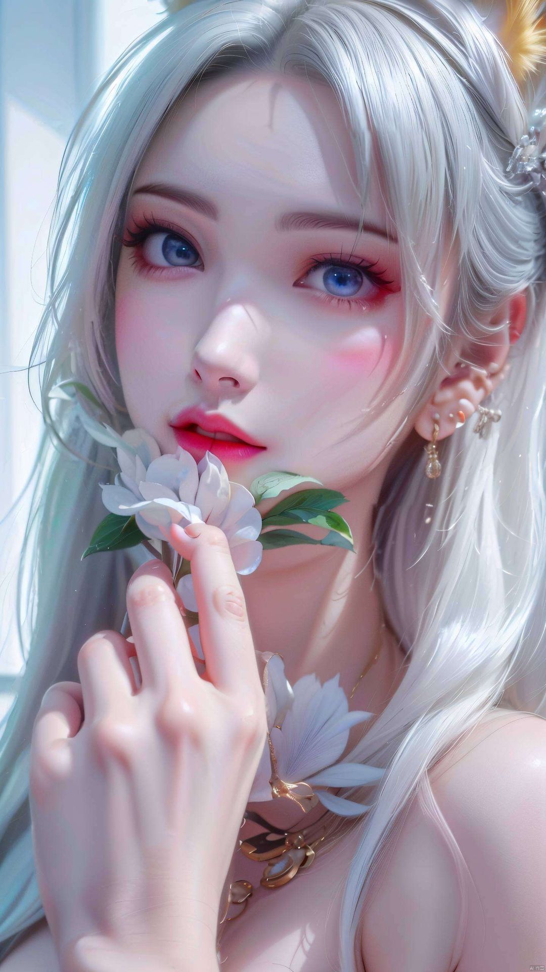 将国漫美女的魅力展现得淋漓尽致为你的电脑桌面增添一抹浪漫的色彩