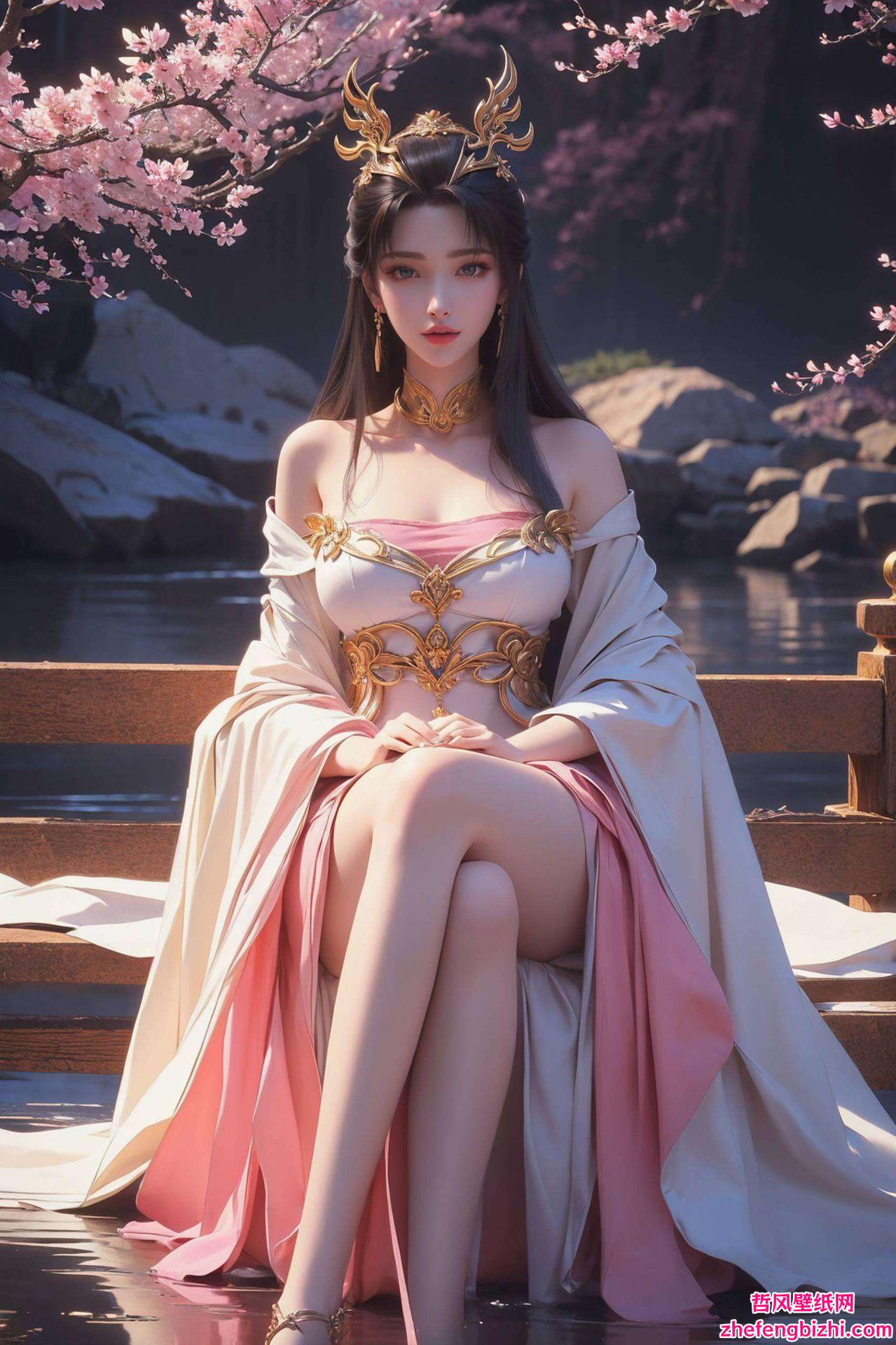 每一帧画面都如诗如画这款安卓国漫美女背景图片