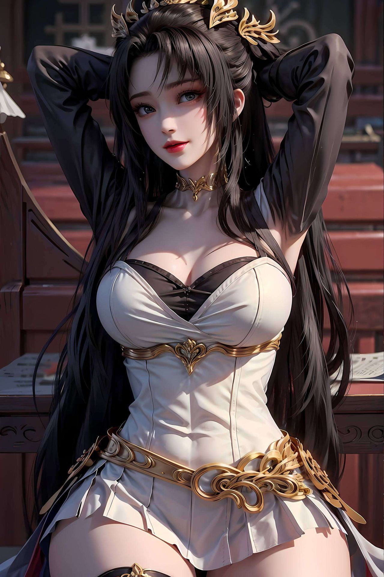 天狐仙子高光壁纸免费献映！这款AI国漫女神免费壁纸秀专为Win10设计