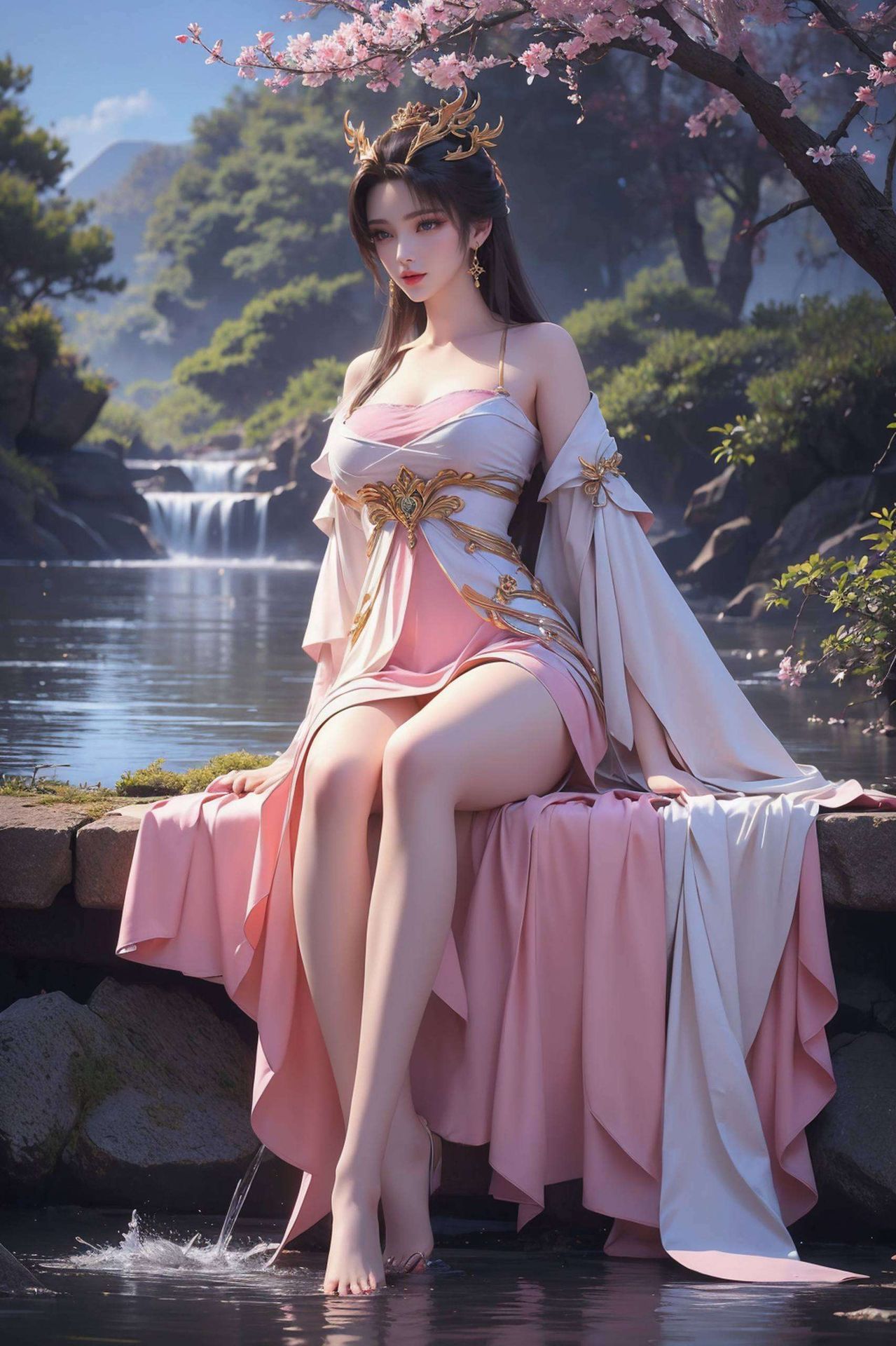 以其优雅身姿为你的屏幕带来东方仙韵的灵动之美