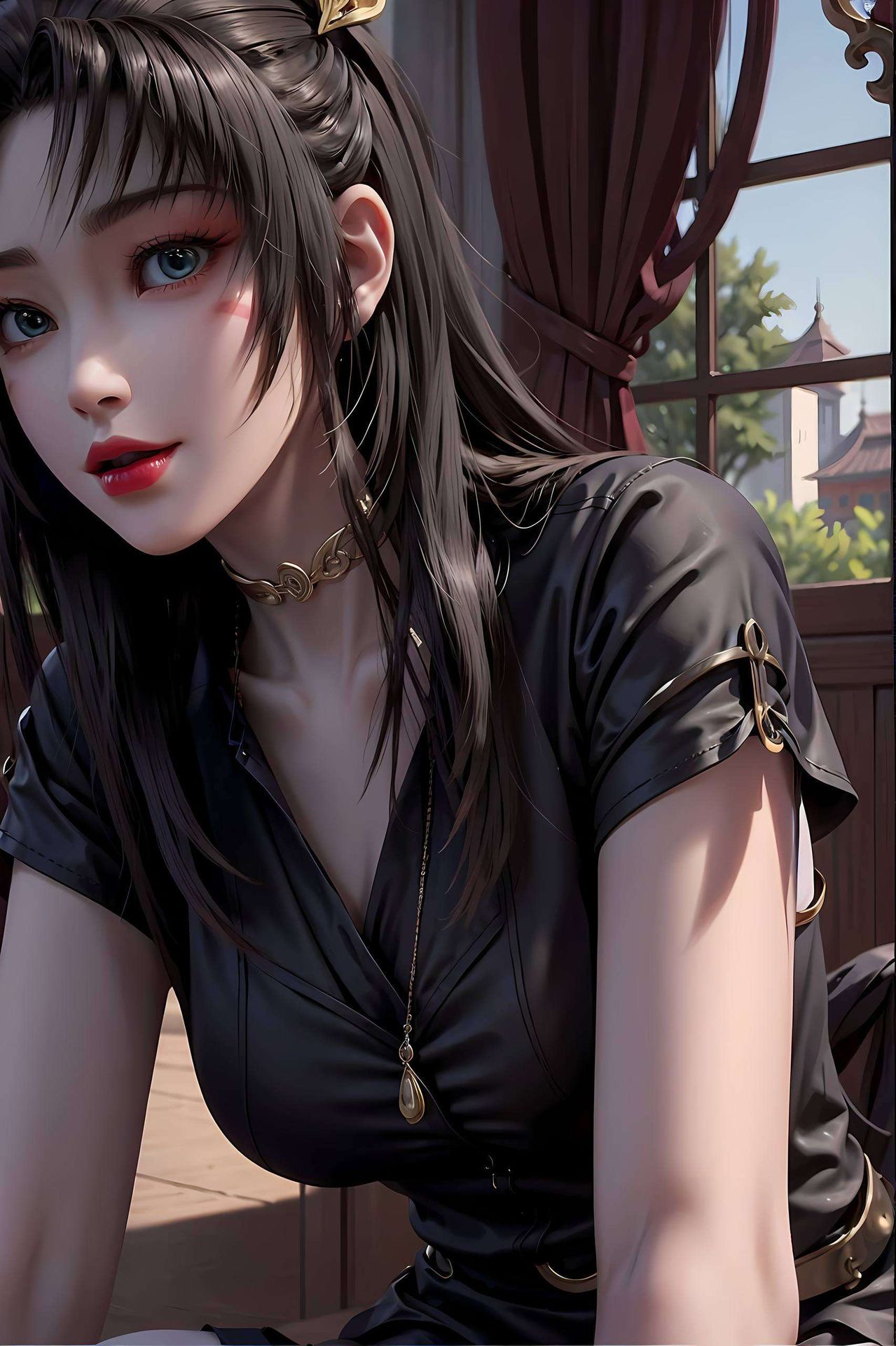 绘制天狐仙子的跳舞瞬间将立体感与细腻笔触完美结合