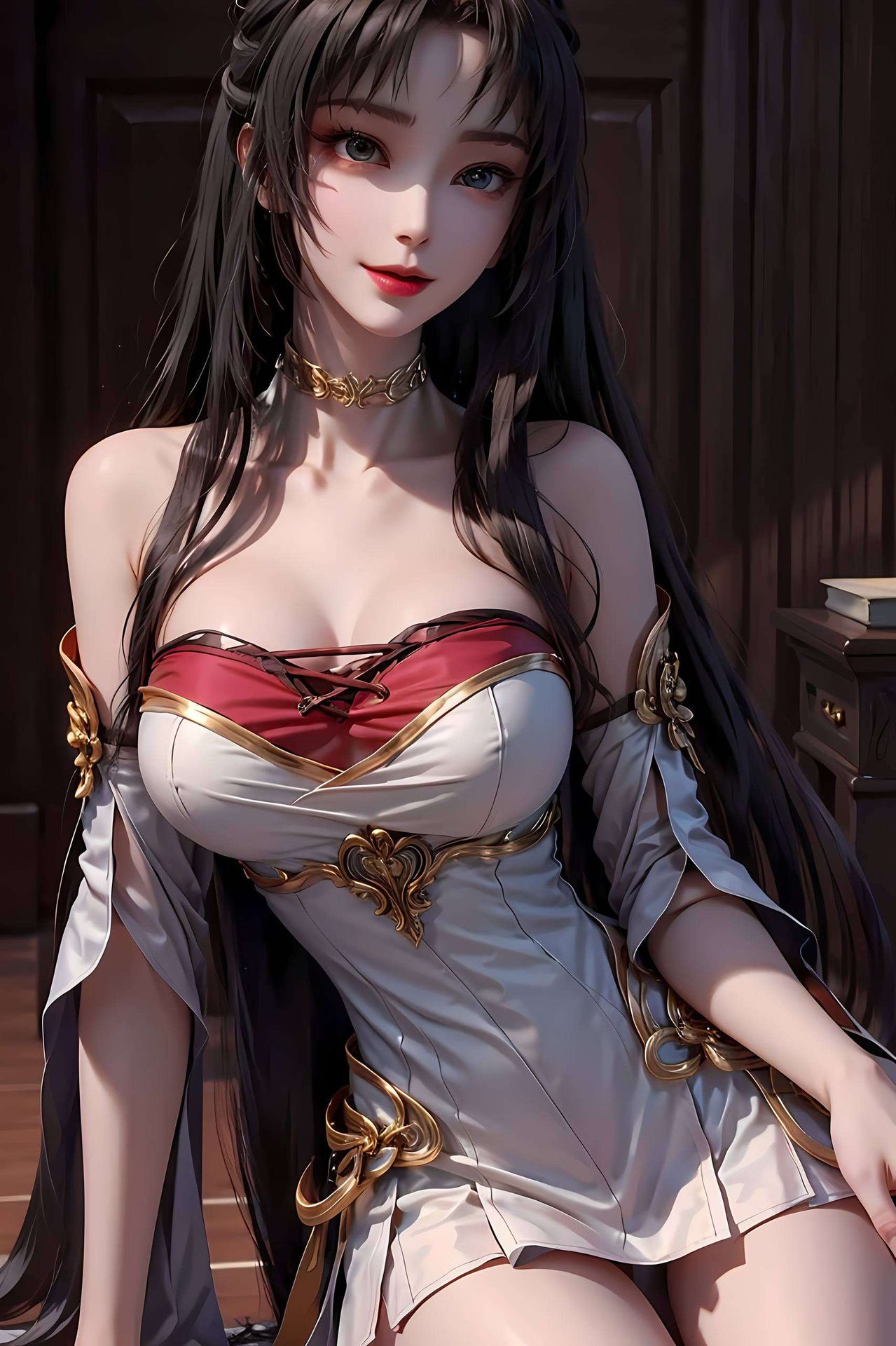 眼神中流露出神秘的魅力让每日的滑动都充满幻想与诗意