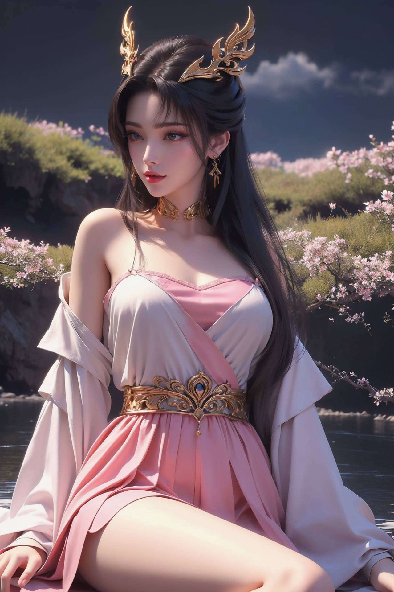 感受仙气与力量的完美融合精选国漫女神风采