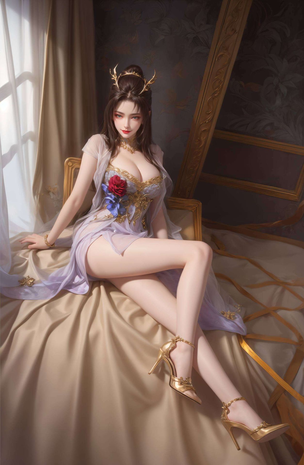 横屏展现其灵动身姿以天狐仙子为主题