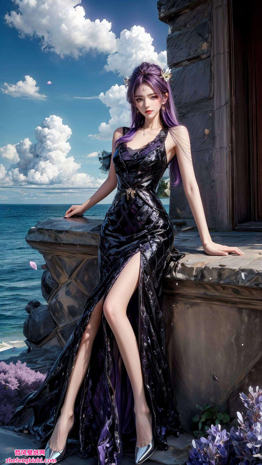 展现国漫女神的唯美风采细腻细节