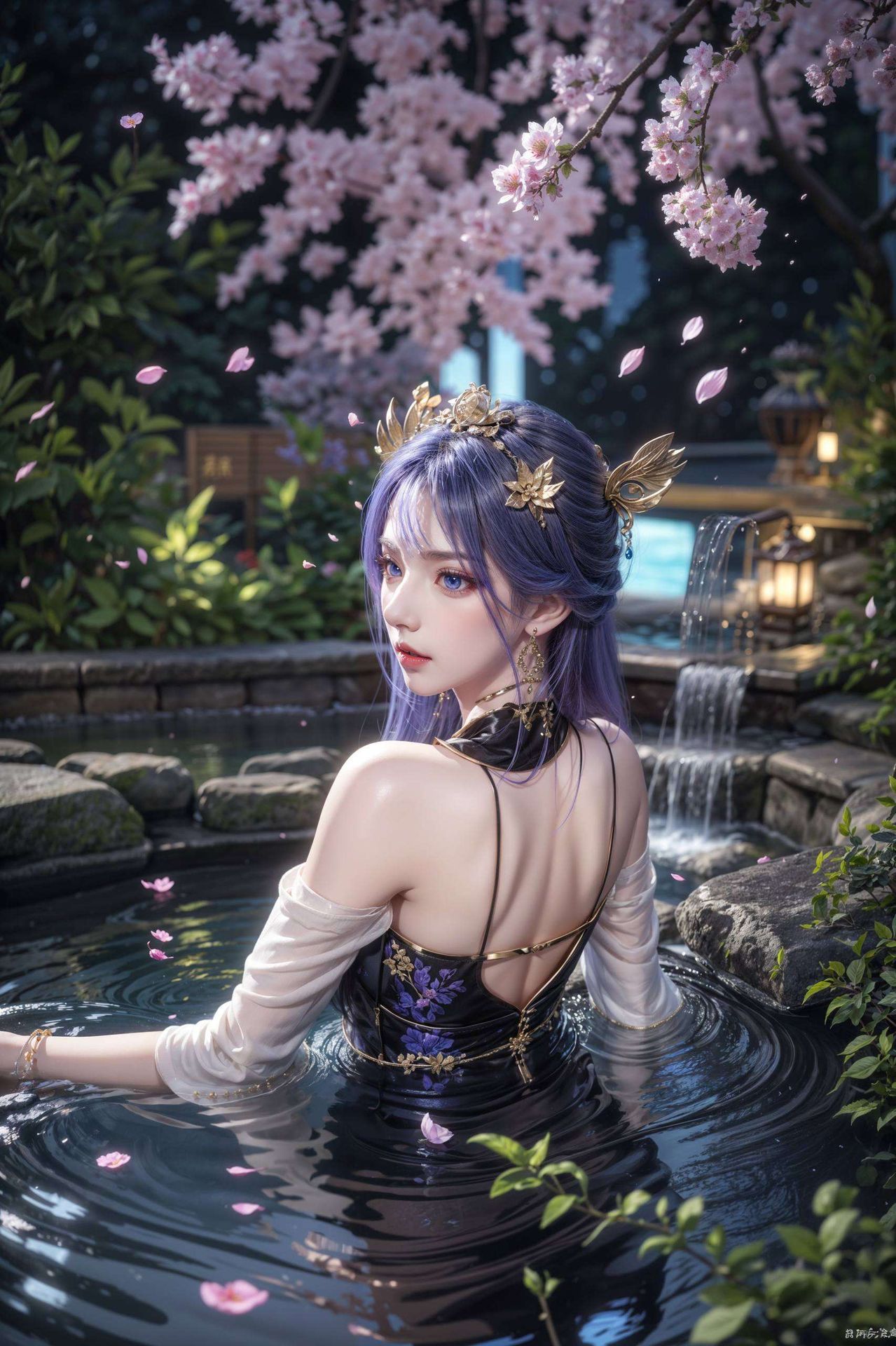 在这片清新柔和的国漫世界里让人沉醉在这份宁静与美好之中