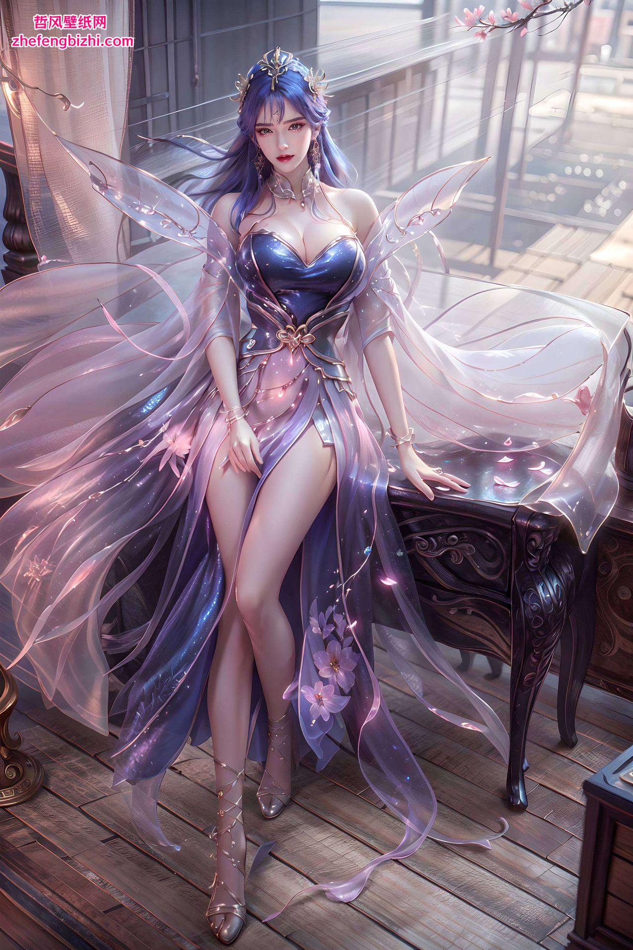 每一细节都栩栩如生国漫美女的魅力瞬间定格！每一帧都是精心绘制