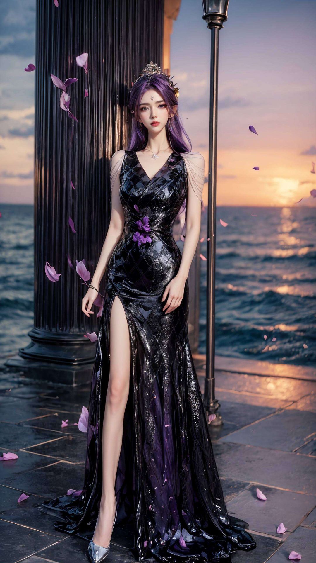 天穹高清壁纸动漫邂逅AI女神的魅力