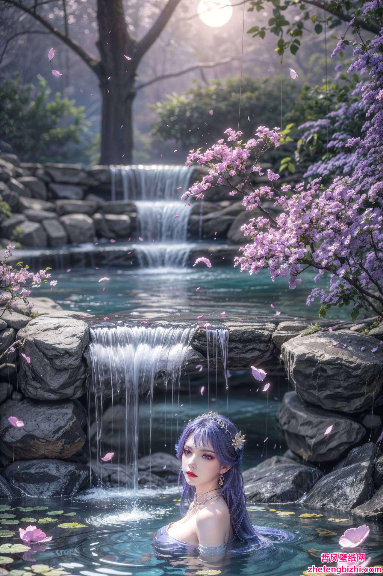 她的眼神深邃120帧超清壁纸