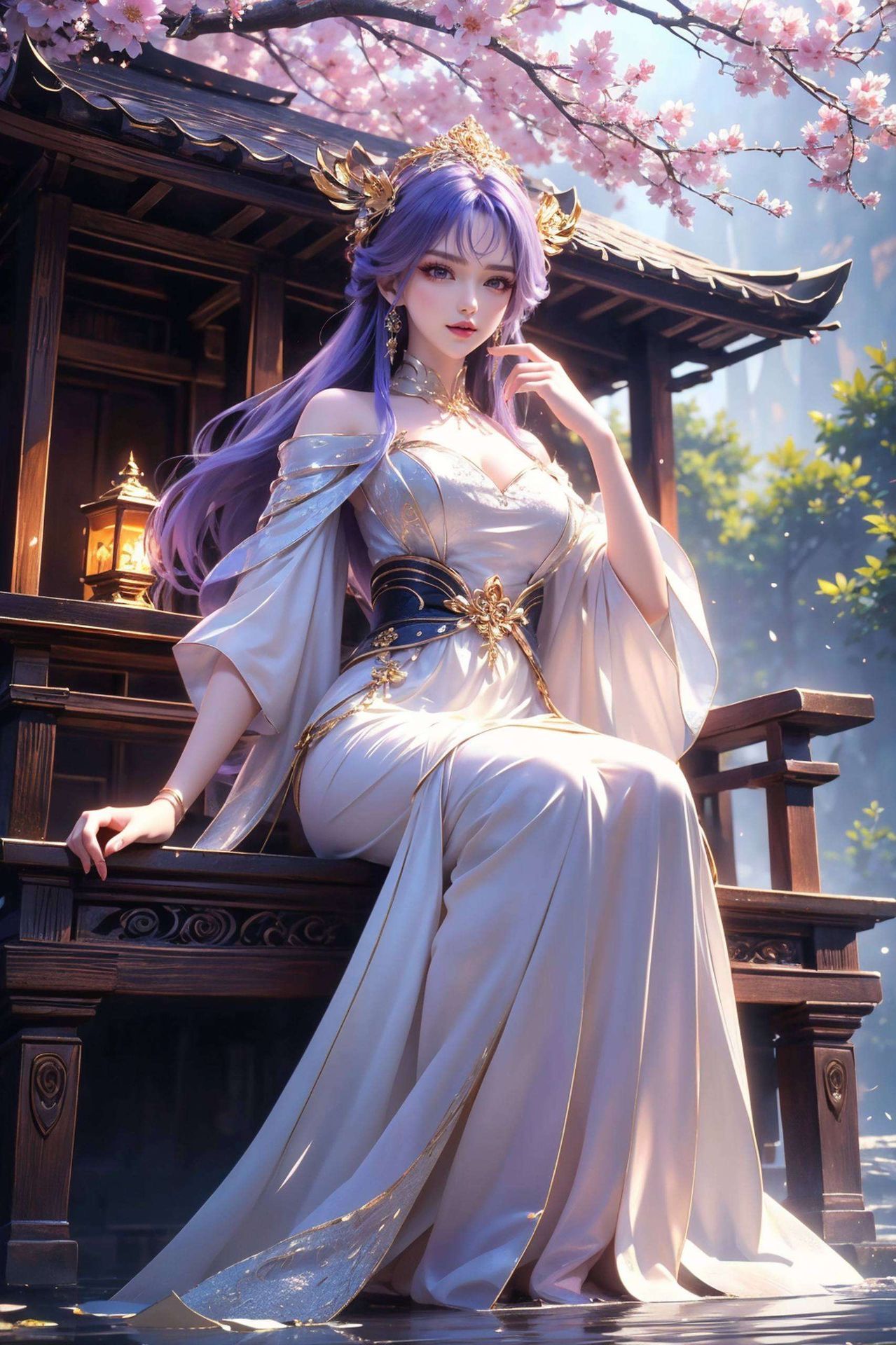 AI女神的魅力尽显为你的桌面带来独一无二的视觉盛宴